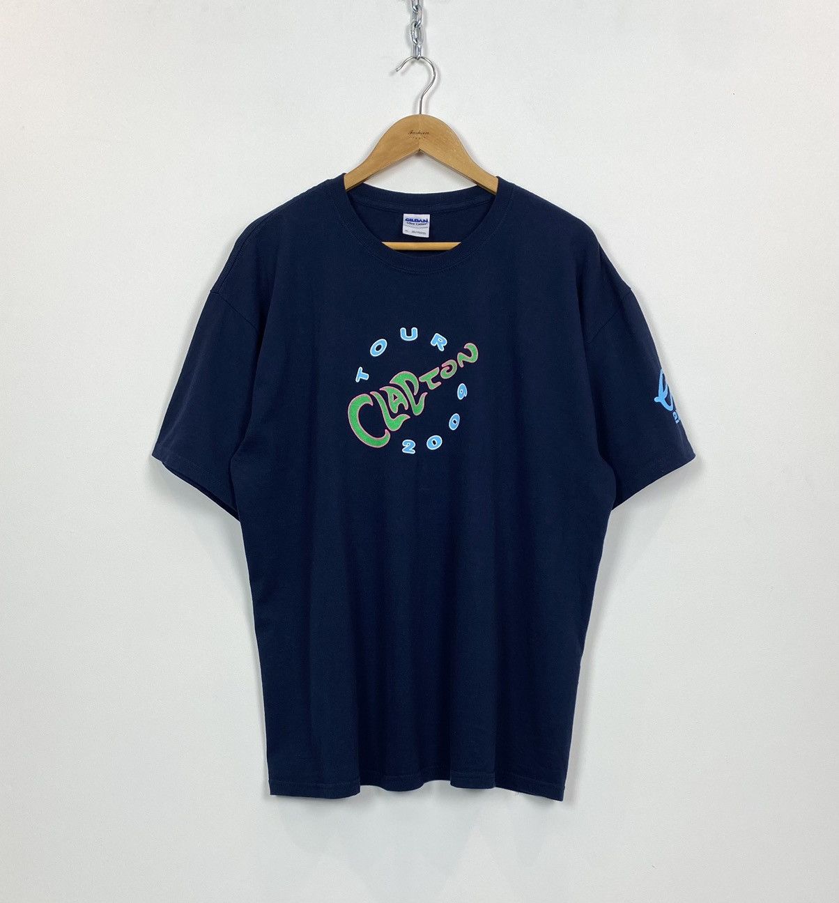 Band Tees Gildan Eric Clapton Tour 2009 Short Sleeve T Shirt Size XL Size US XL / EU 56 / 4 - 1 Thumbnail