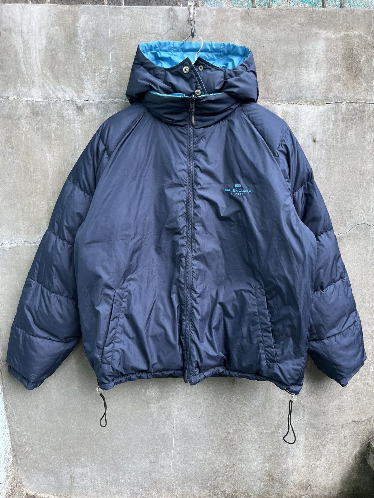 Balenciaga Vintage Reversible Puffer Jacket Size US XL / EU 56 / 4 - 6 Thumbnail