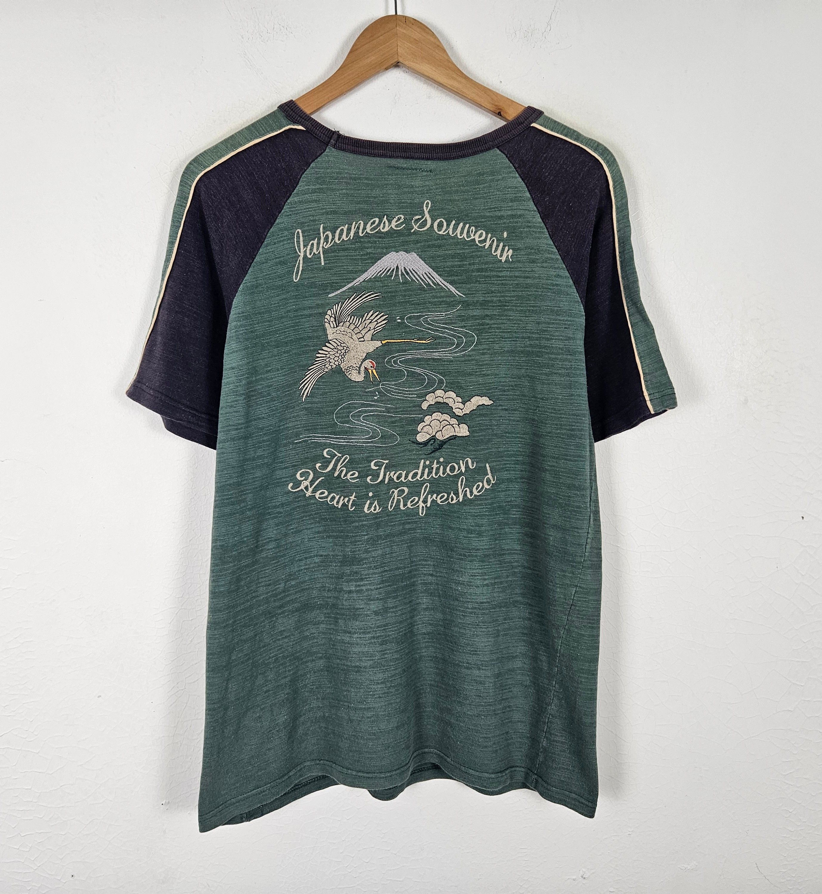 Japanese Brand × Vintage Japanese Sukajan embroidery shirt Size US M / EU 48-50 / 2 - 3 Thumbnail
