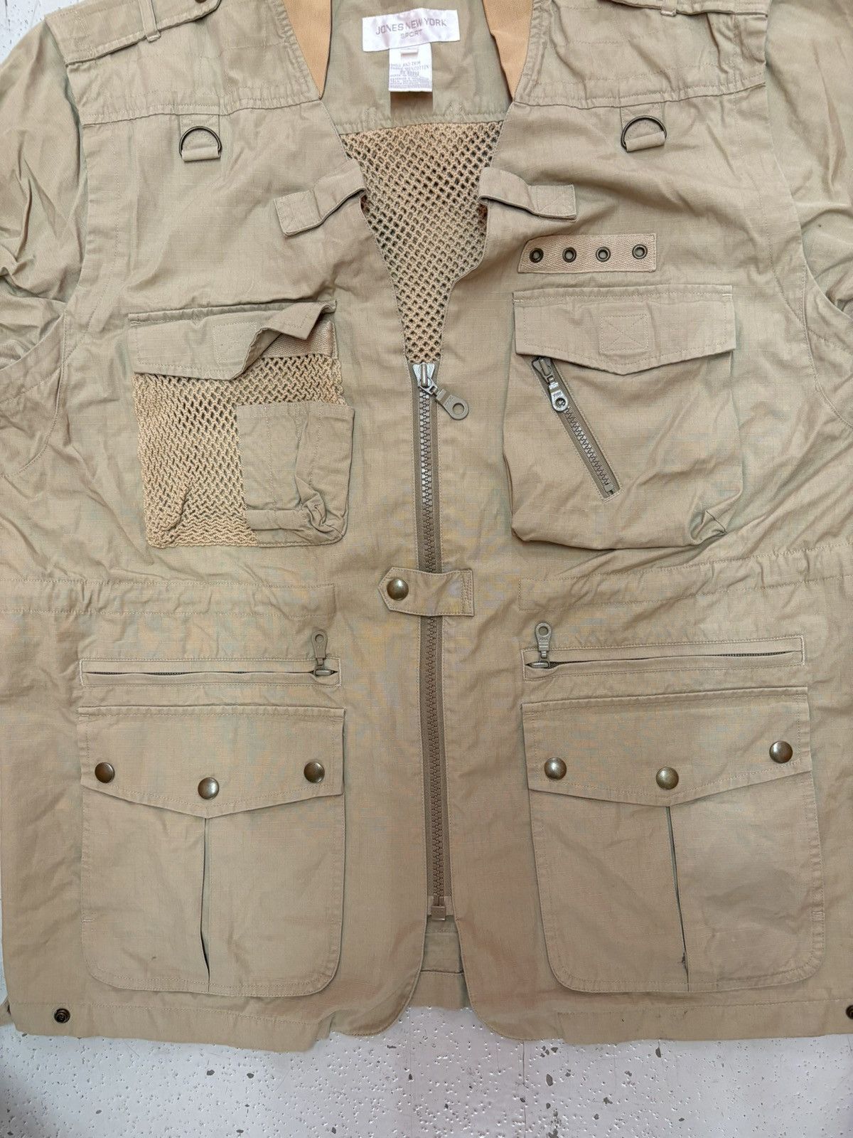 Jones New York × Vintage ***FINAL DROP***RARE 90s JONES NEW YORK SAFARI JACKET L Size US L / EU 52-54 / 3 - 6 Thumbnail