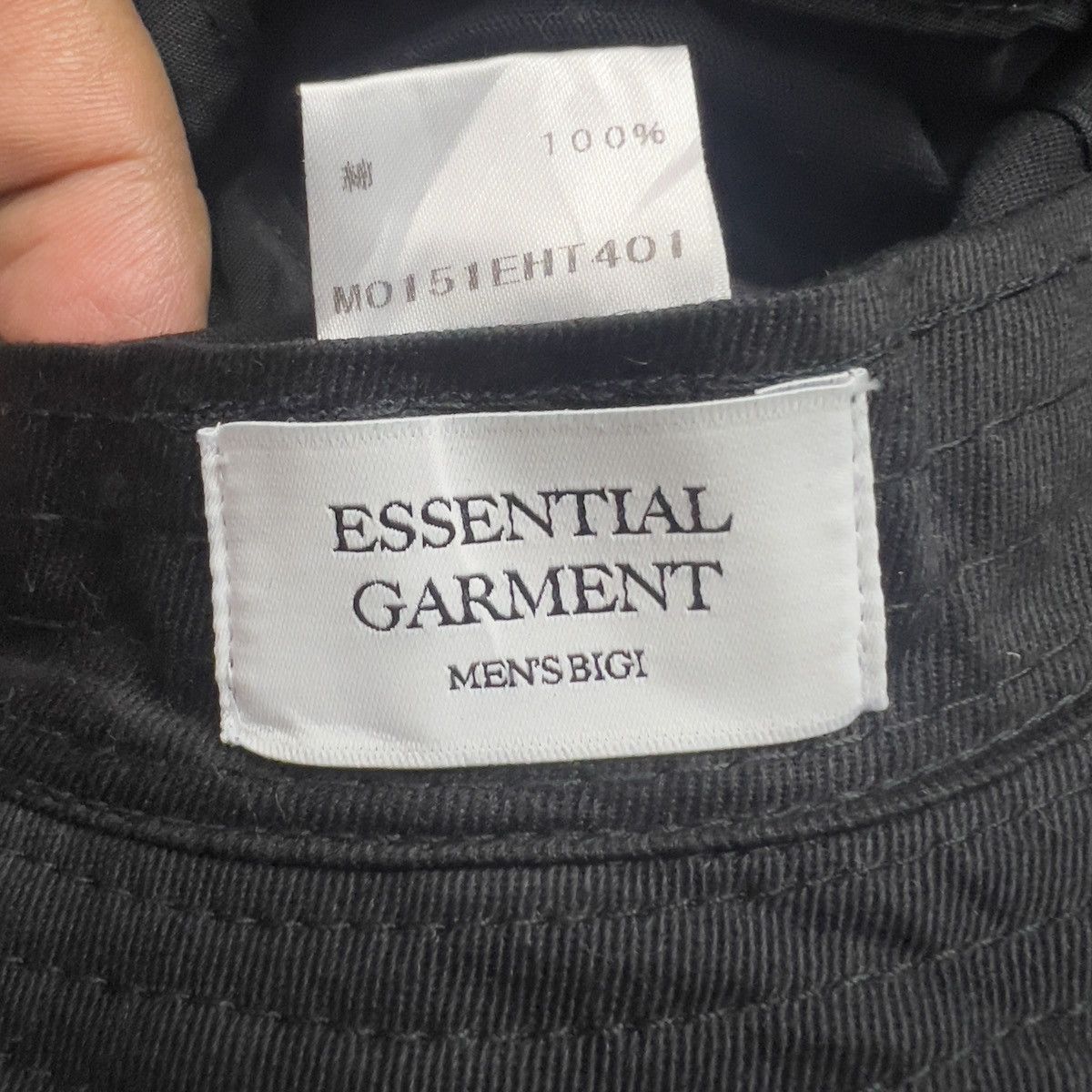 BIGI × Designer Essential Garment Bucket Hat Size ONE SIZE - 7 Thumbnail