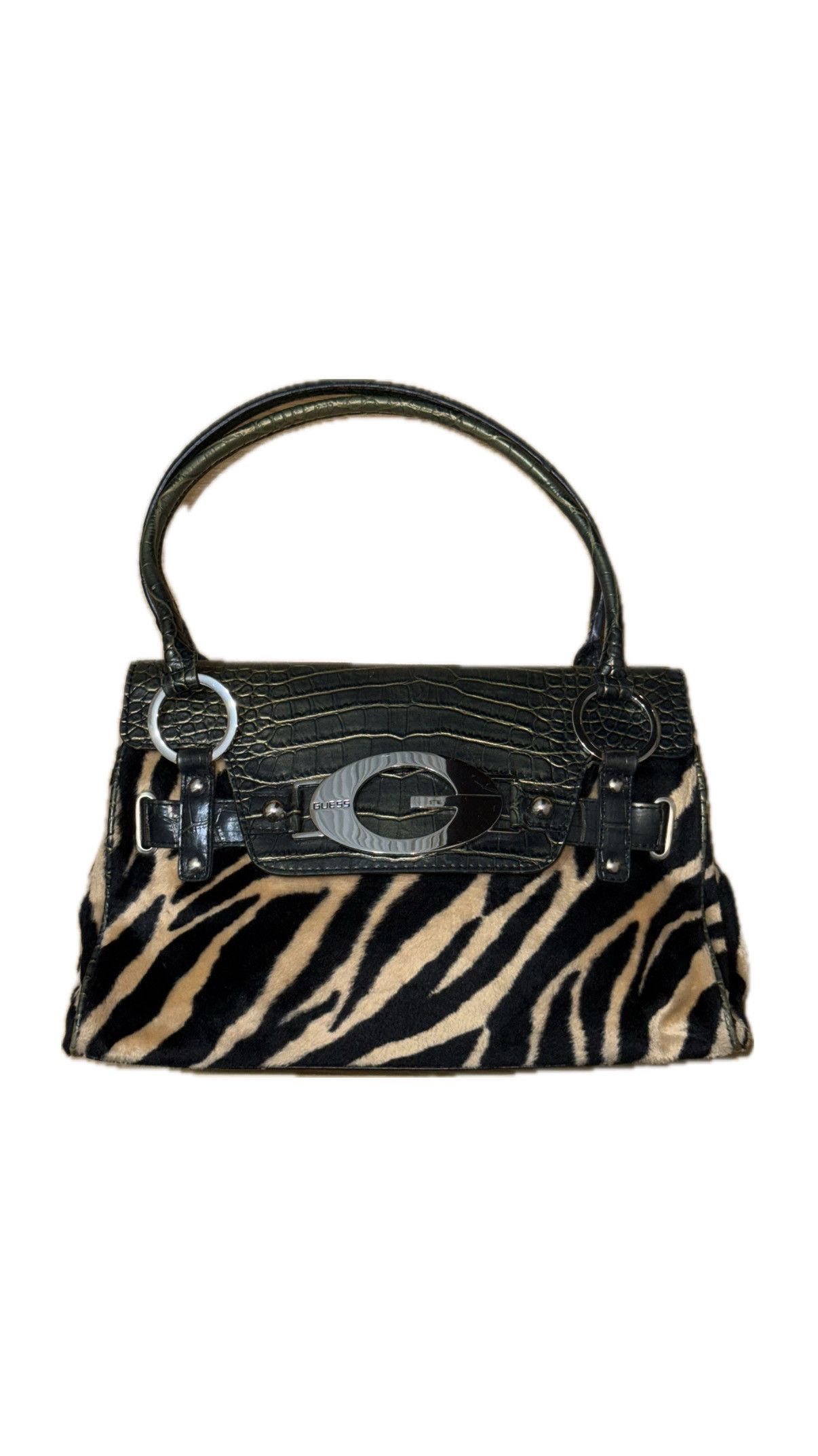 Guess Guess Cloth Y2K vintage Zebra bag Size ONE SIZE - 1 Thumbnail