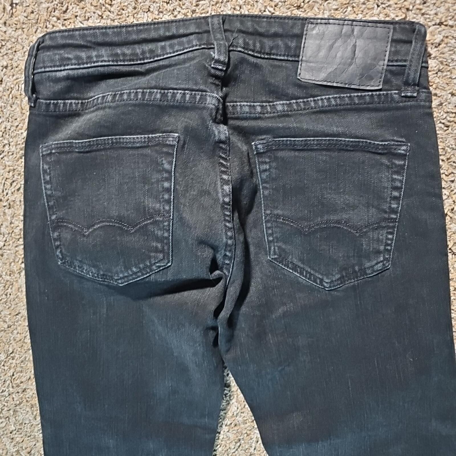 American Eagle Outfitters American Eagle Active Flex Black Jeans 29x32 Size US 29 - 5 Thumbnail