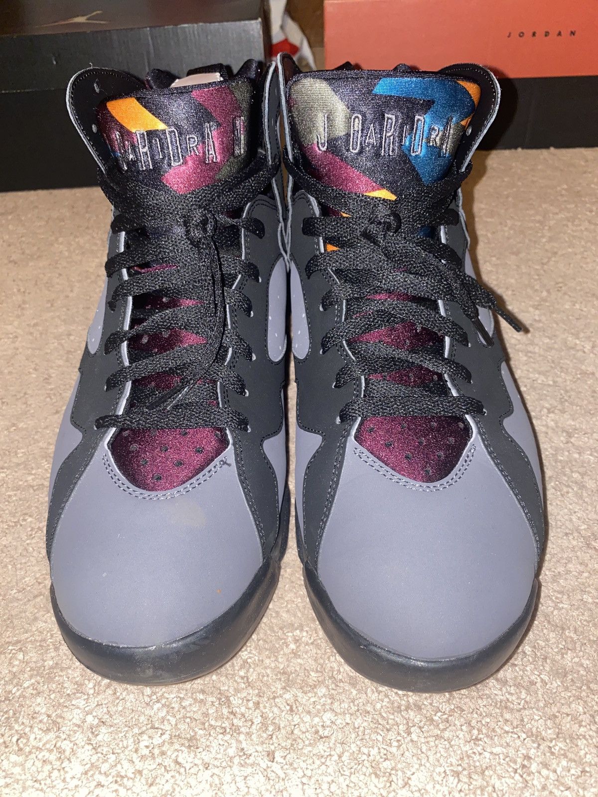 Jordan Brand Bordeaux 7s (2015) Size US 11.5 / EU 44-45 - 3 Thumbnail