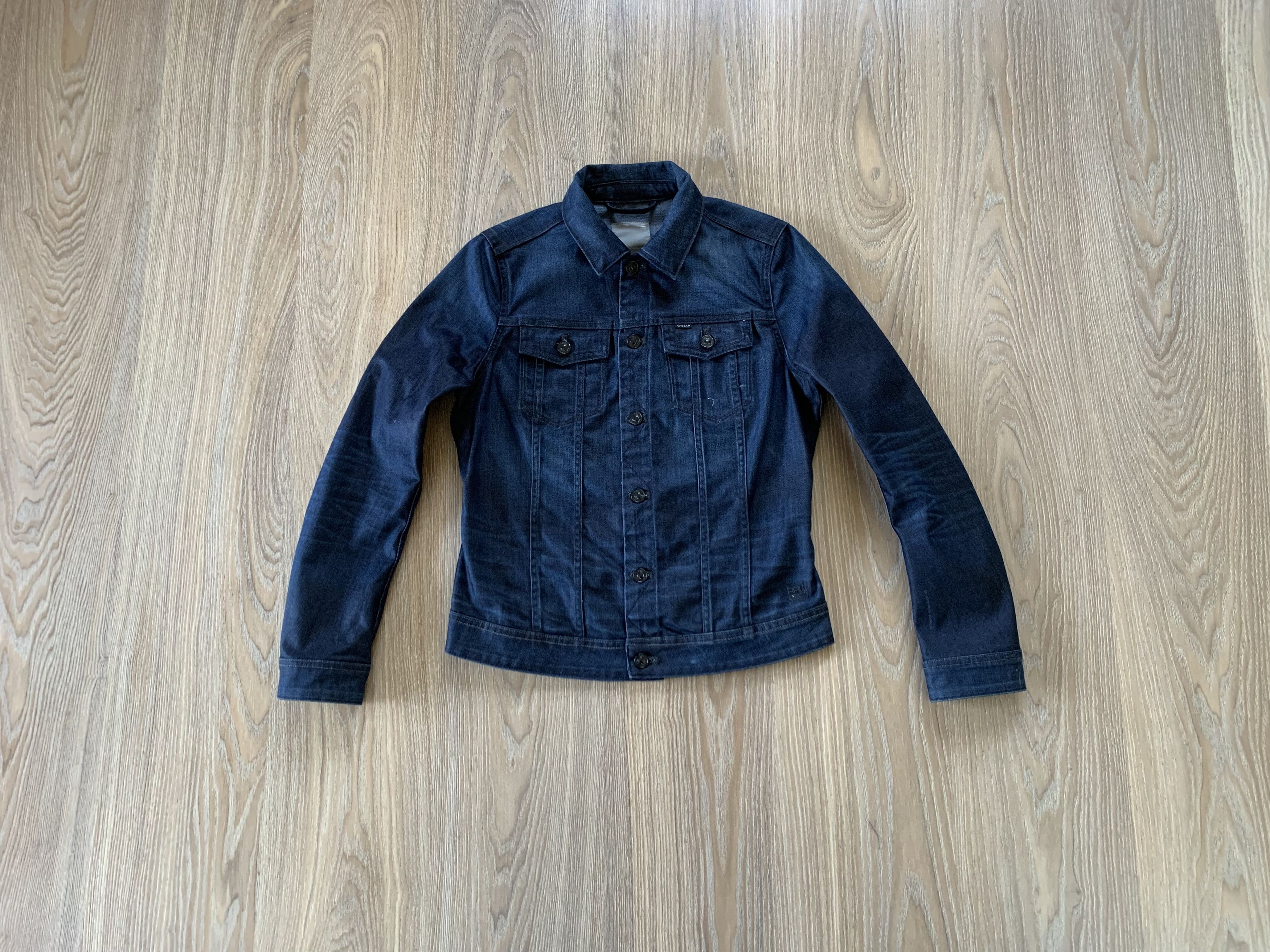 Snob Crop Denim Jacket With Lace