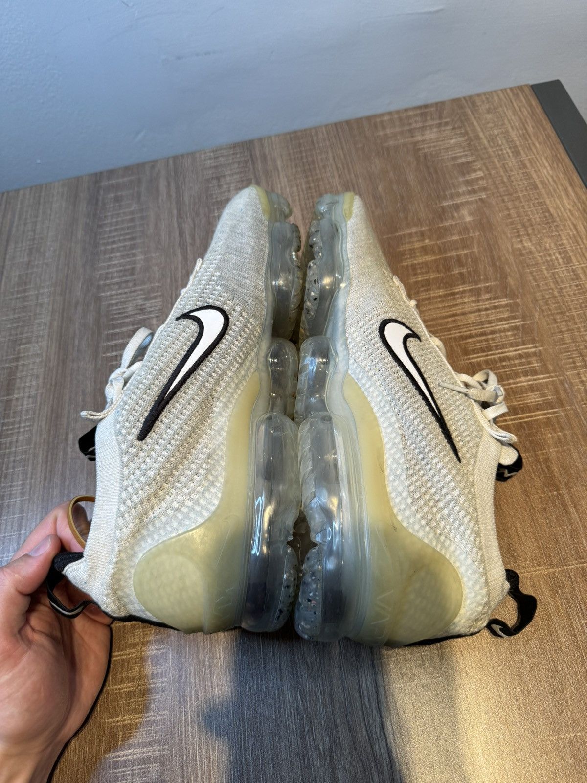 Nike Nike Air VaporMax 2021 Flyknit Metallic Silver Size Men 11.5 Size US 11.5 / EU 44-45 - 5 Thumbnail