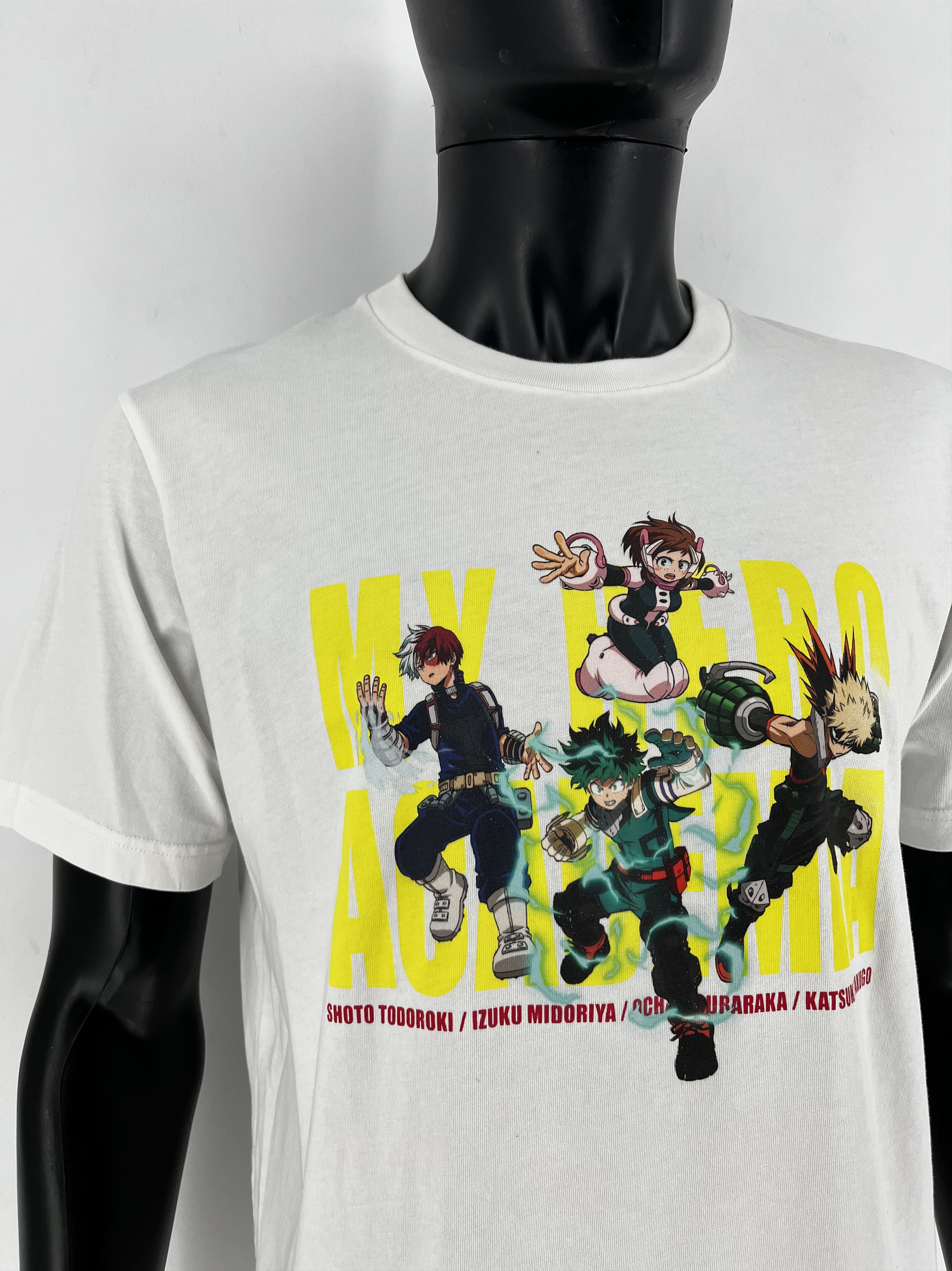 Uniqlo UT Uniqlo My Hero Academia Shirt Adult M White Deku Bakugo Size US M / EU 48-50 / 2 - 8 Thumbnail