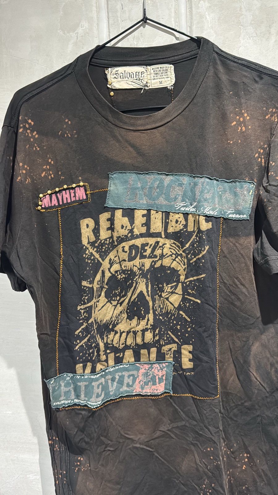 Salvage Salvage USA Mayhem Tshirt Size US L / EU 52-54 / 3 - 6 Thumbnail