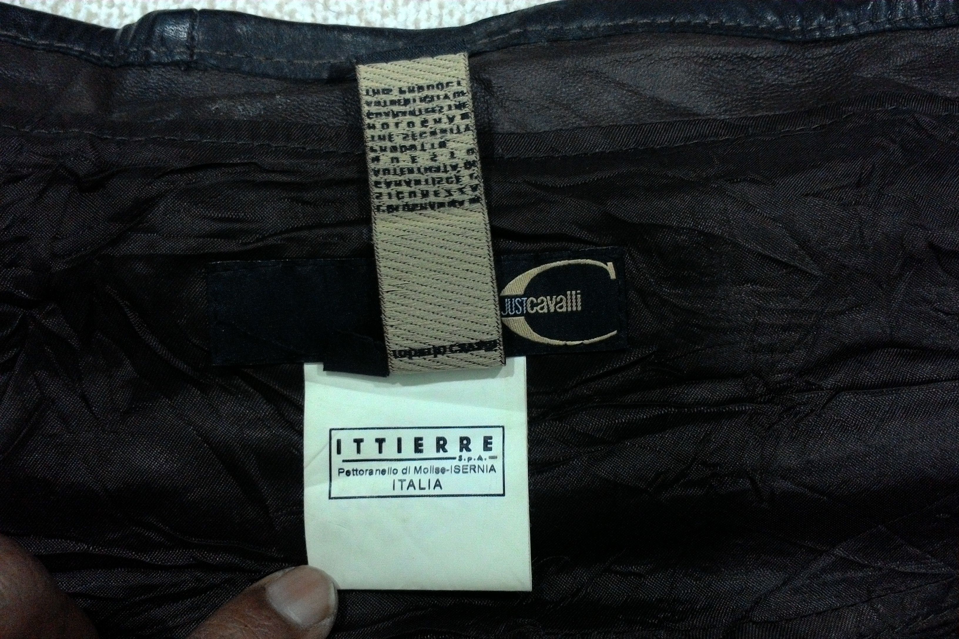 Roberto Cavalli Roberto Cavalli Leather mini skirt Size 27" / US 4 / IT 40 - 6 Thumbnail