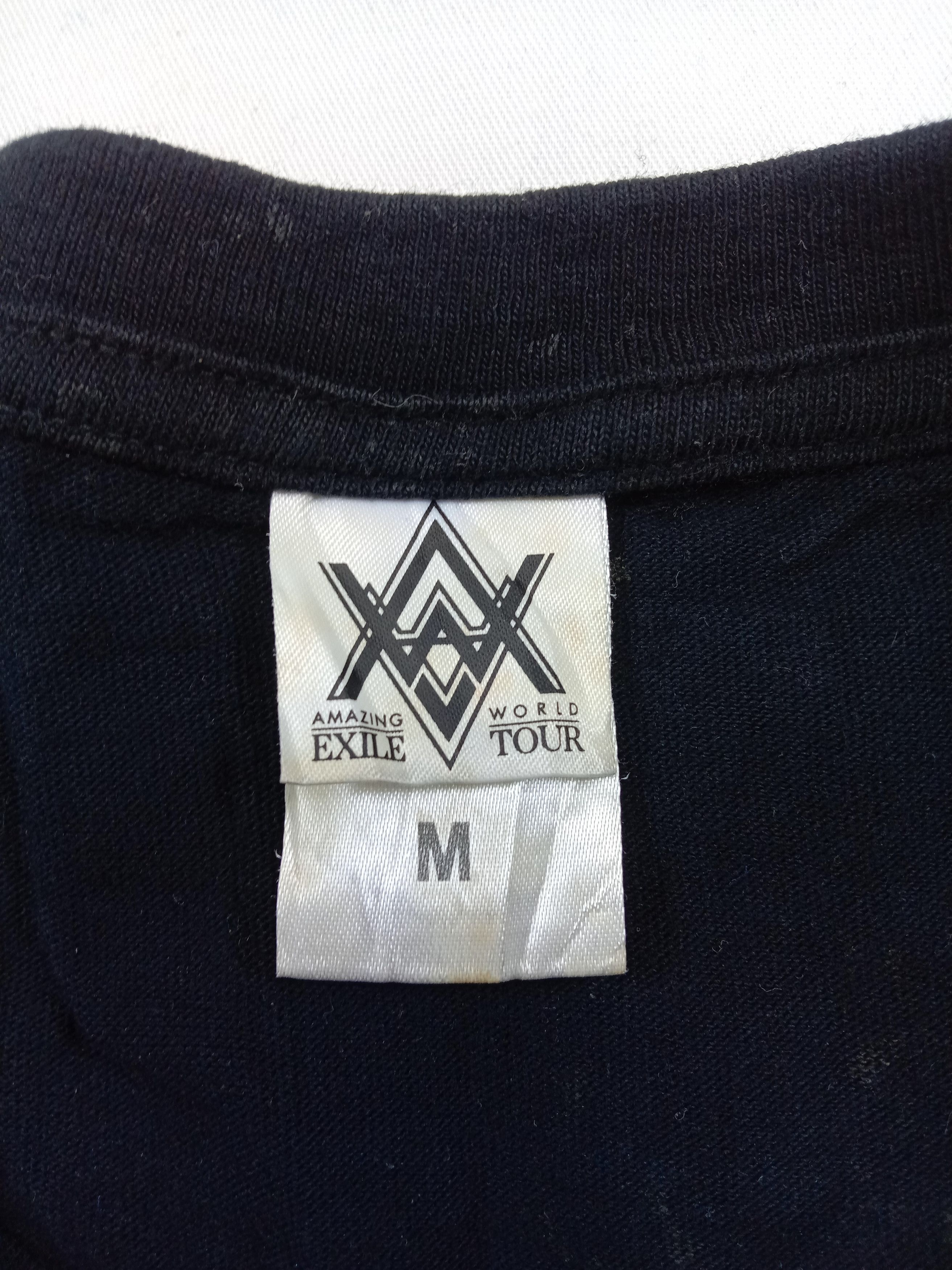 Band Tees Vintage Exile Amazing World Live Tour 2015 T Shirt Size US M / EU 48-50 / 2 - 6 Thumbnail