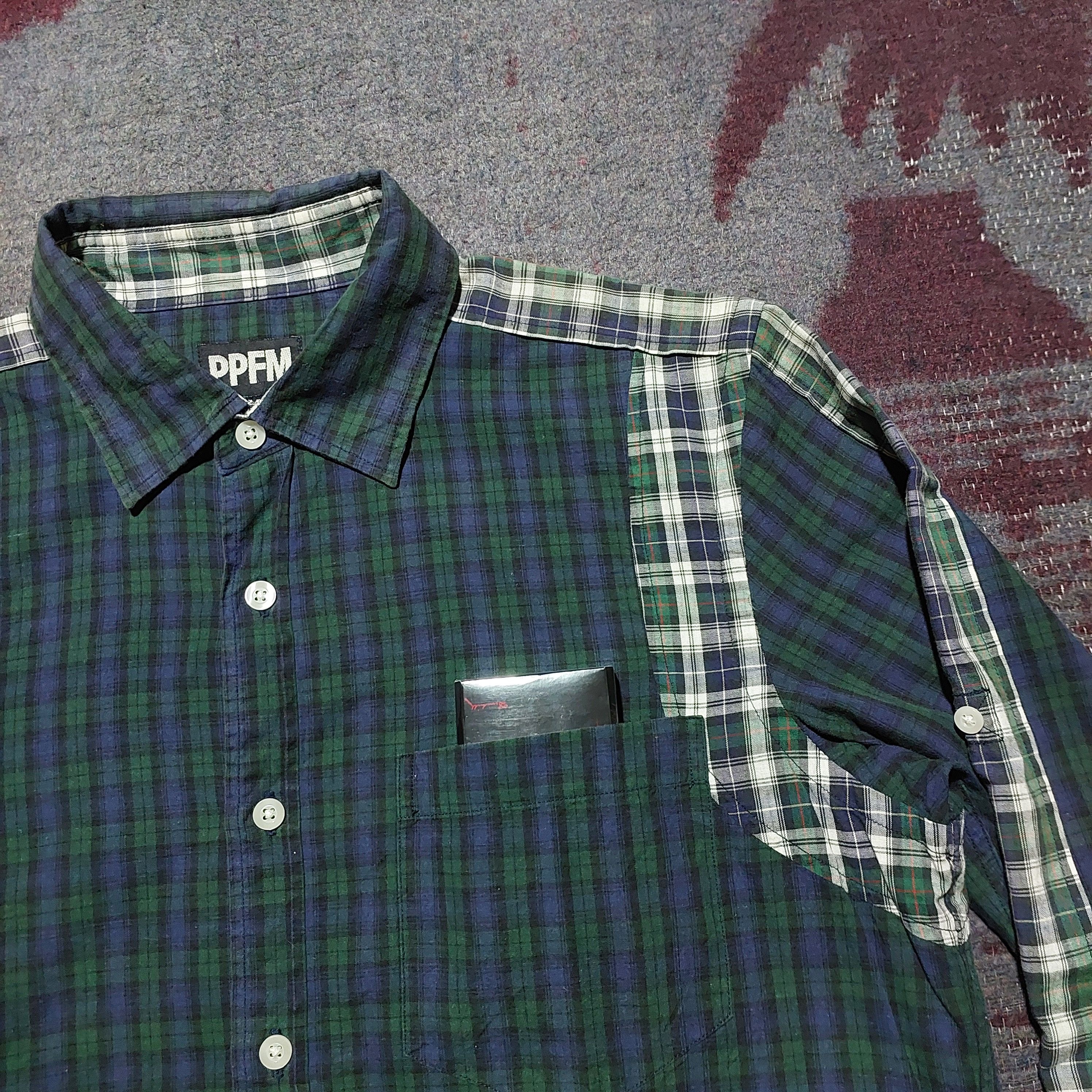 PPFM PPFM checkered plaid L/s shirt Size US M / EU 48-50 / 2 - 7 Thumbnail