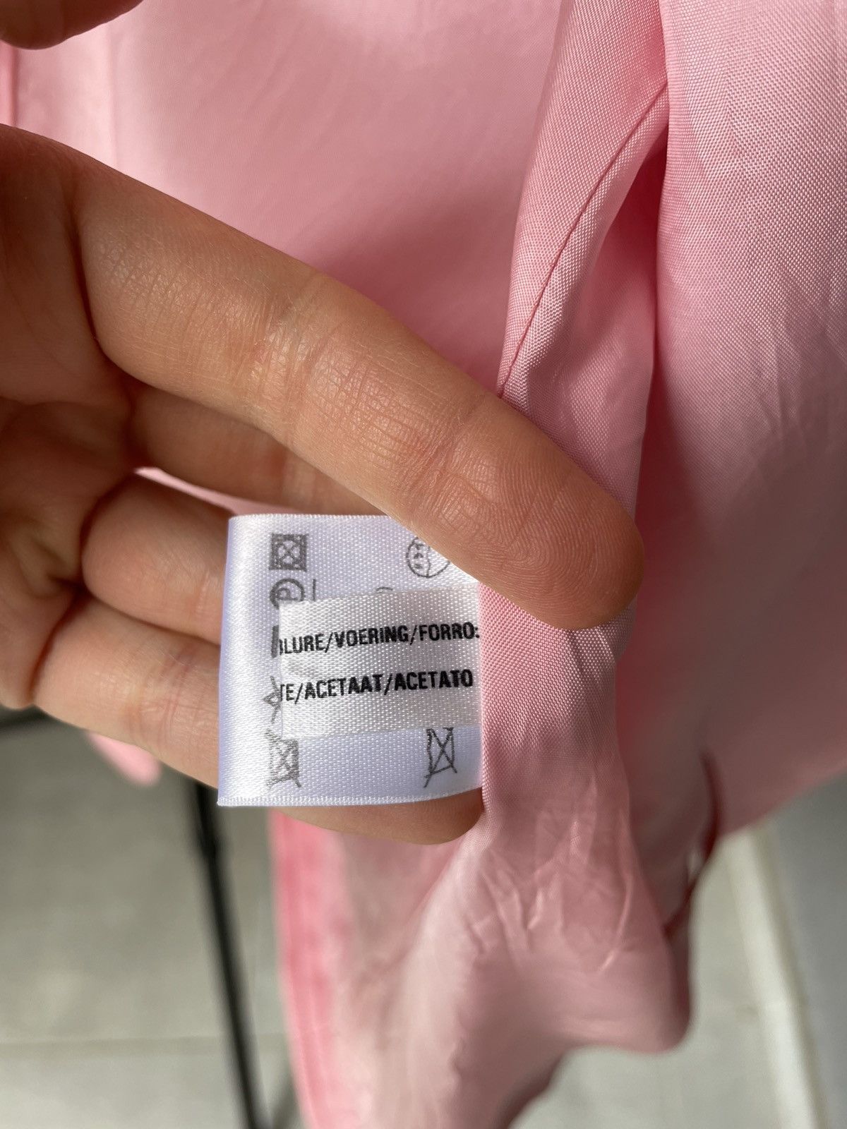 Escada Vintage Escada Piacenza Cashmere Silk Jacket Pink Size S / US 4 / IT 40 - 5 Thumbnail