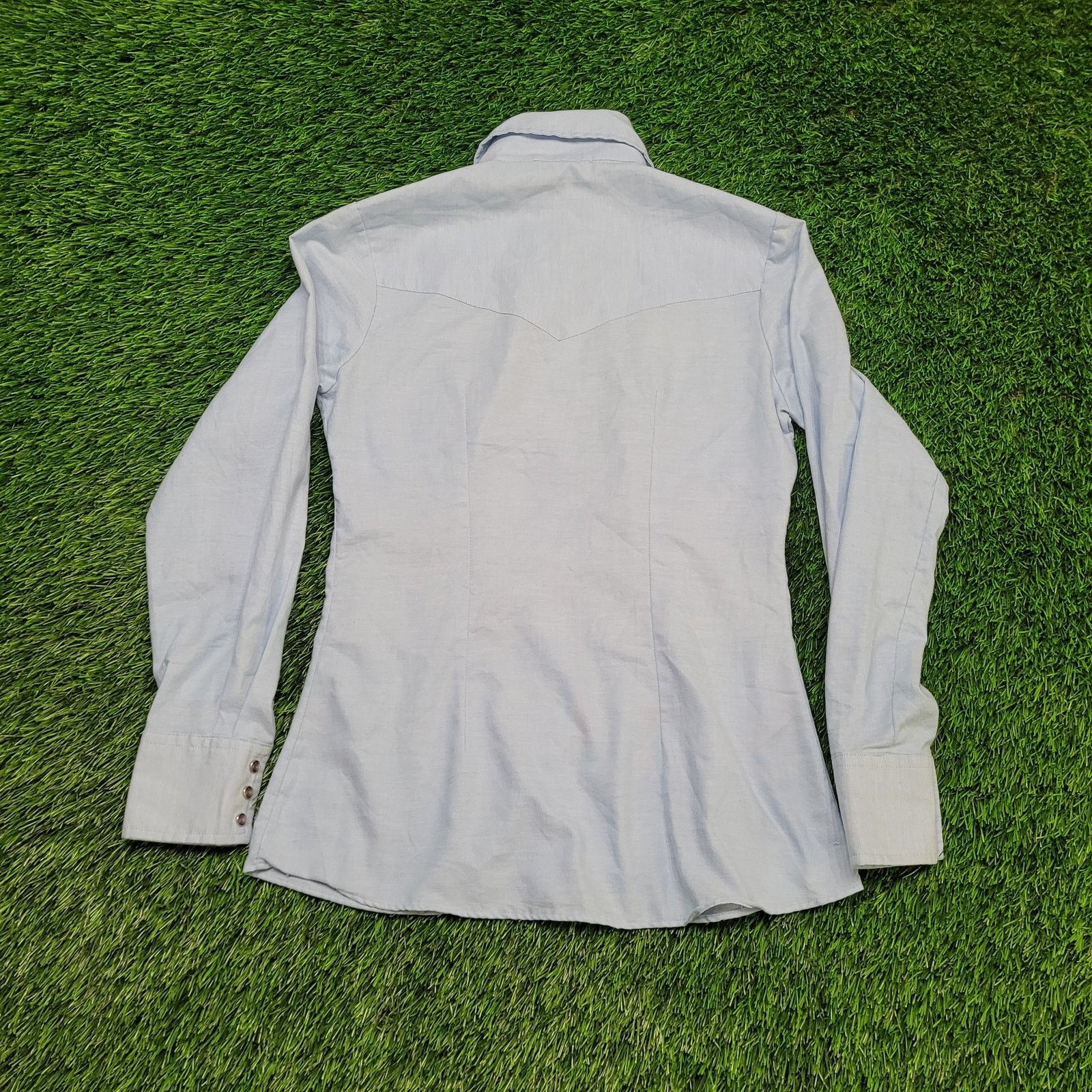 Vintage VTG 1975 Miller Western Wear Shirt Womens Small 70s USA Size S / US 4 / IT 40 - 2 Thumbnail
