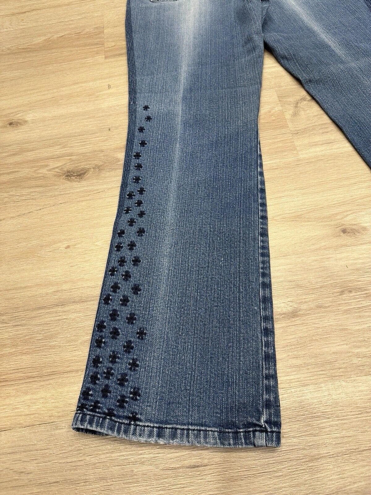 Calvin Klein Calvin Klein Mid Rise Jeans Stonewashed Flare Curvy 8 30x30 Size 30" / US 8 / IT 44 - 11 Thumbnail