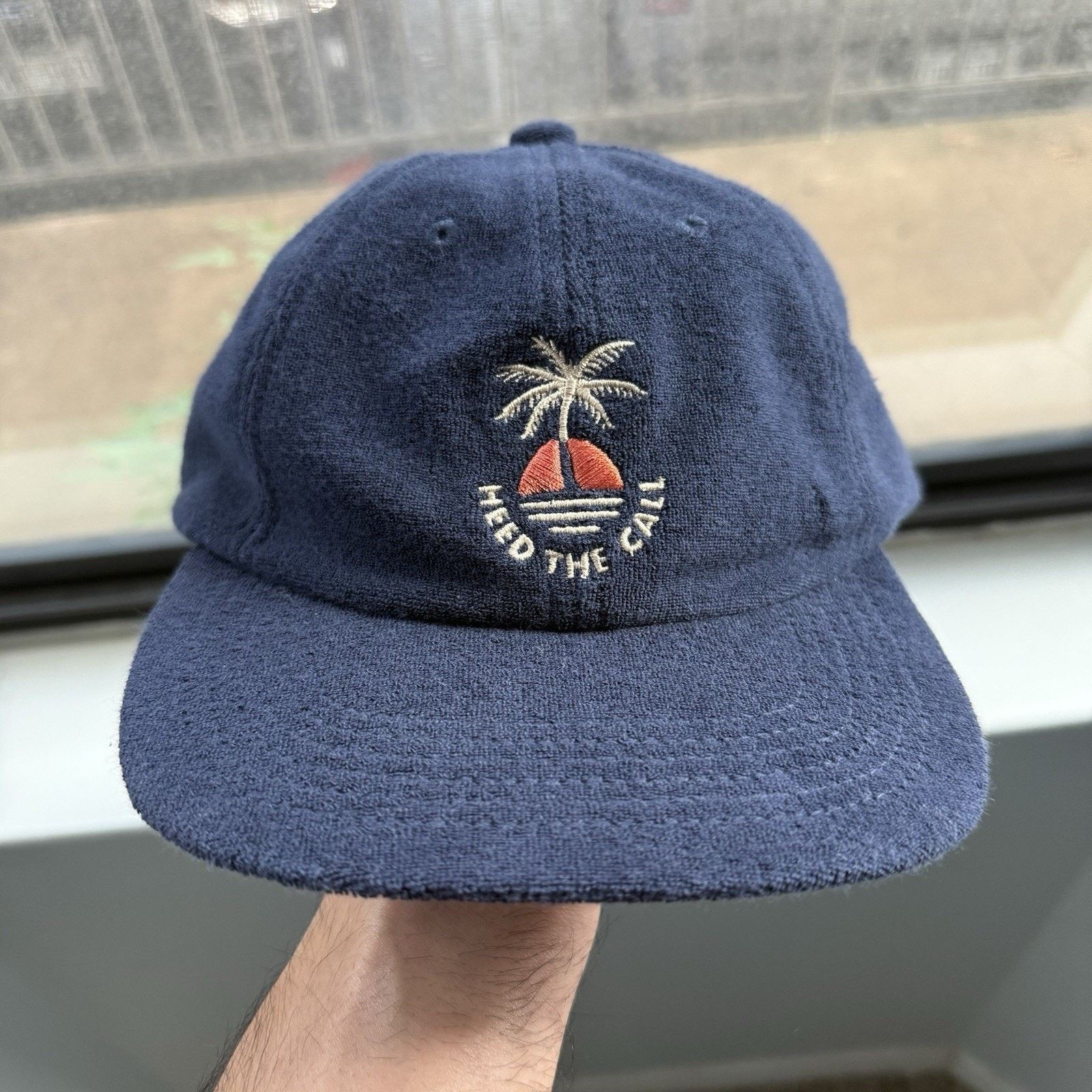 Howler Brothers Howler Brothers Cotton Sunset Palms Blue Hat Strapback Size ONE SIZE - 1 Thumbnail