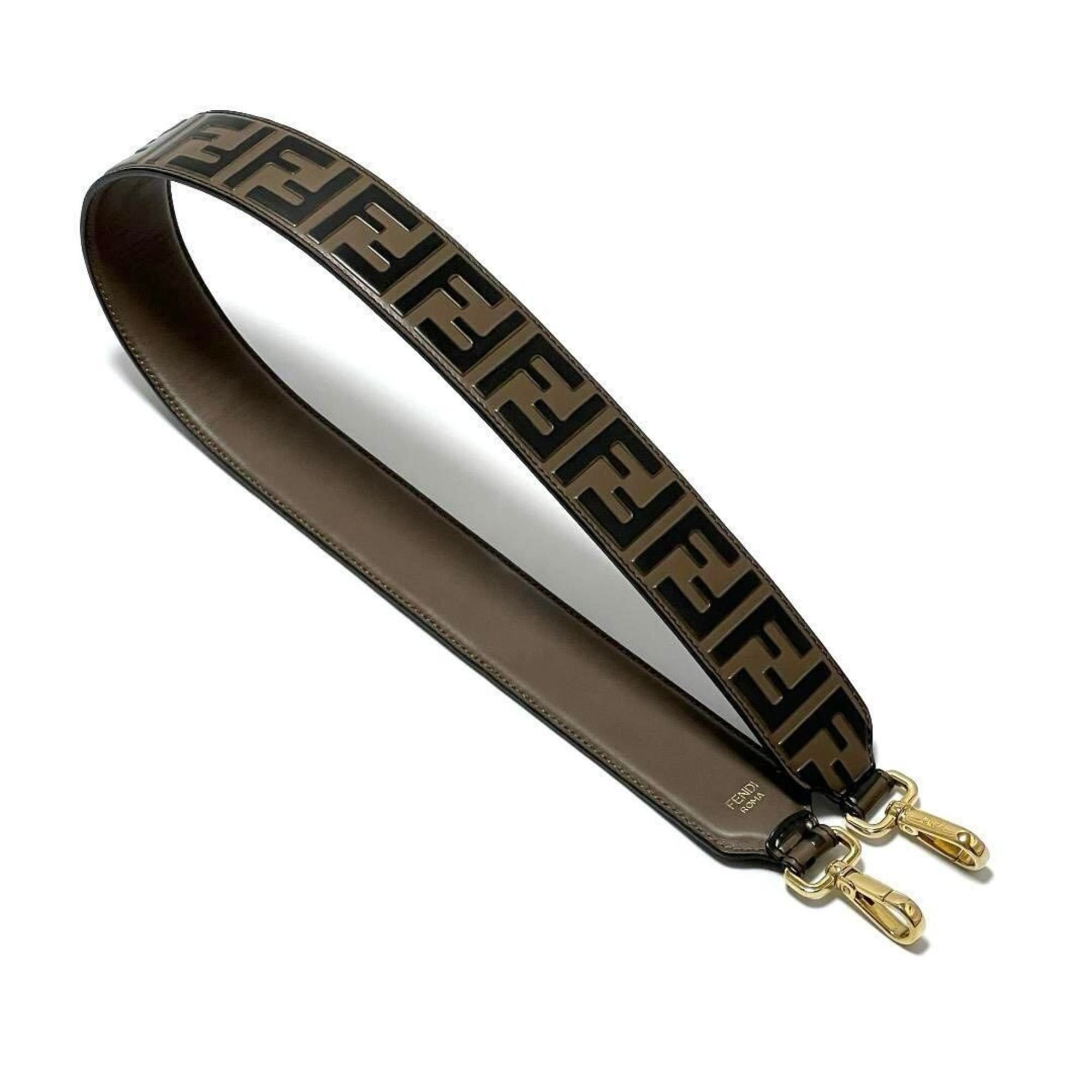 Fendi FENDI Women's and Men's Shoulder Strap You Leather Size ONE SIZE - 1 Thumbnail