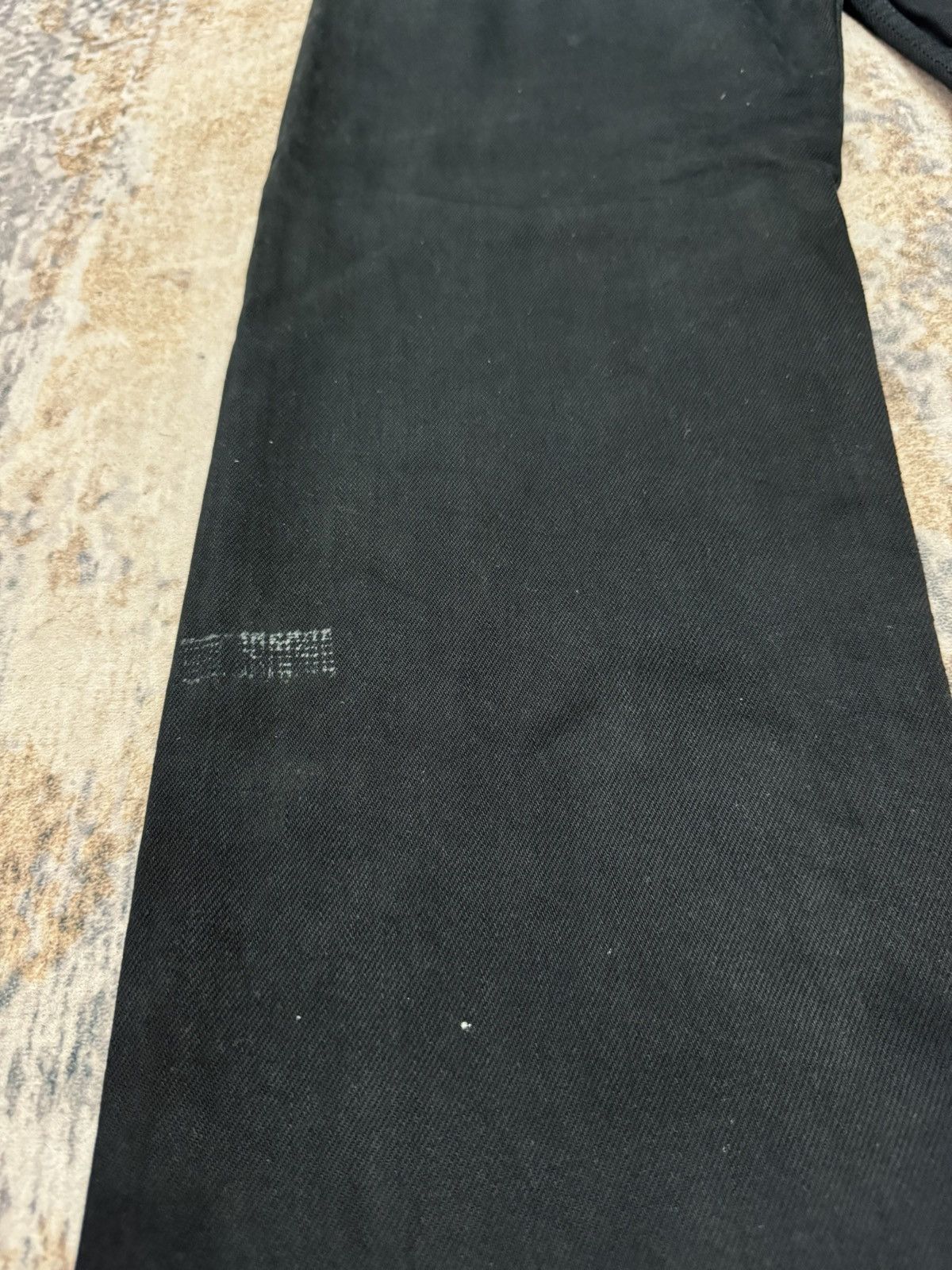 Levi's × Levi's Vintage Clothing × Vintage Vintage Levi’s 501 Distressed Black Denim Jeans Size US 30 / EU 46 - 9 Thumbnail
