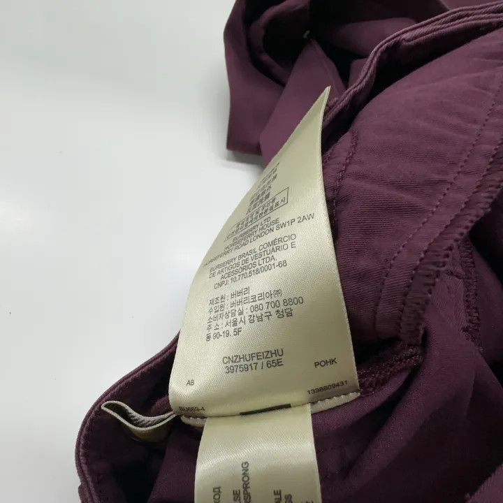 Burberry Burberry Burberry Purple Mid-Rise Casual Pants-2507 Size US 28 / EU 44 - 6 Thumbnail
