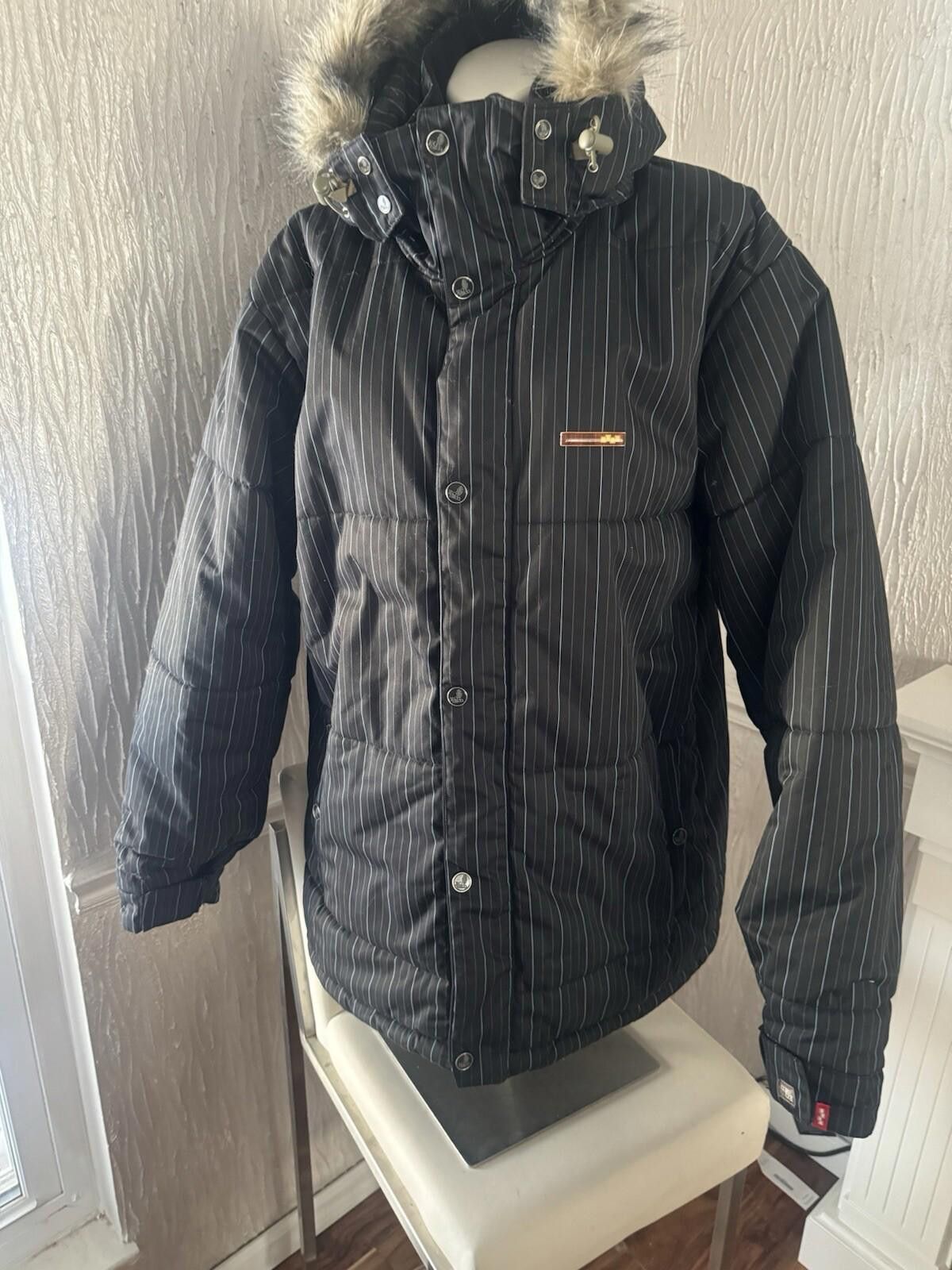 FOURSQUARE Foursquare Men’s Thick Down Jacket Hooded Sz XL Size US XL / EU 56 / 4 - 5 Thumbnail