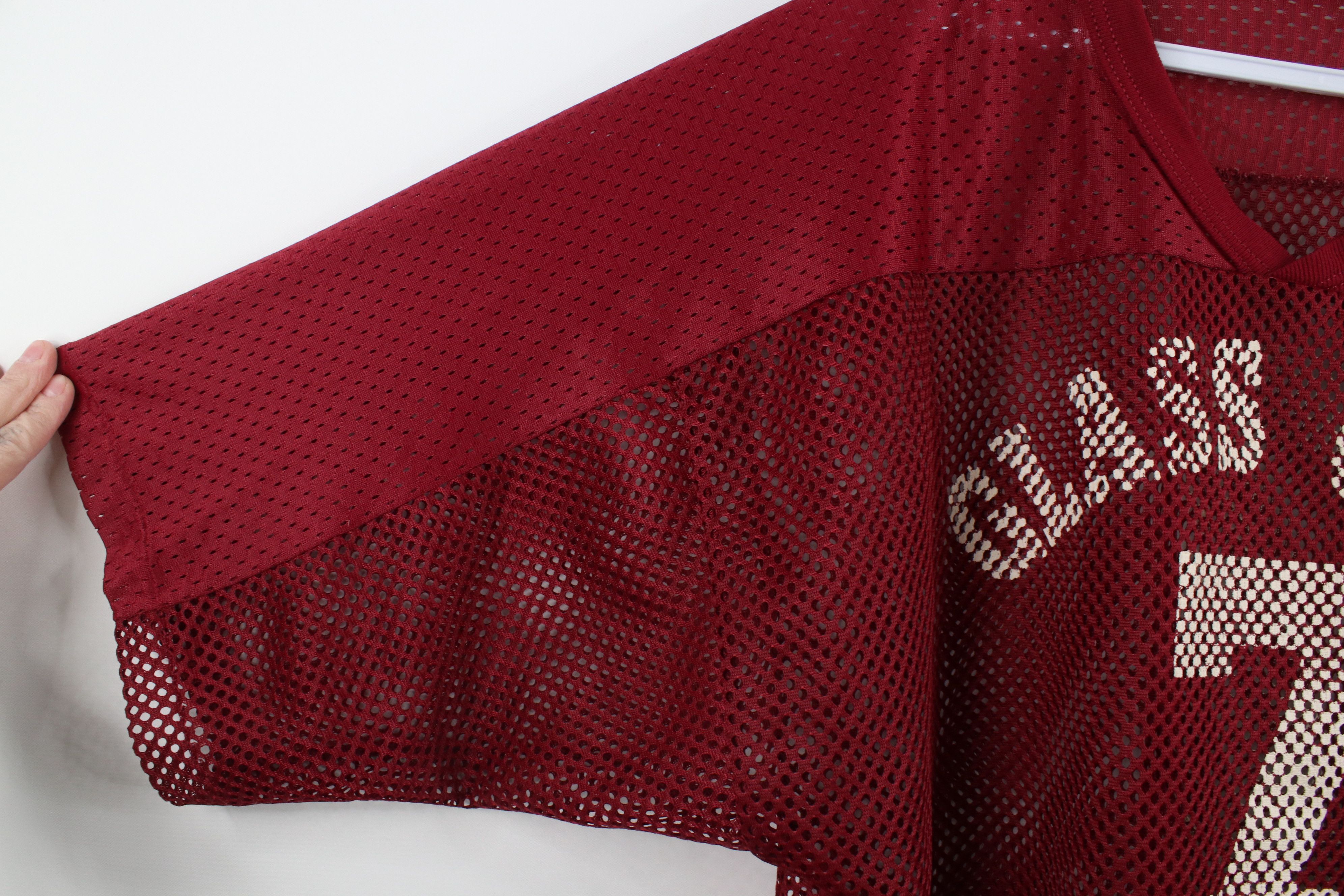 Vintage Vintage 90s Bike Mesh Glass City Lacrosse Jersey Red #7 USA Size US XL / EU 56 / 4 - 6 Thumbnail