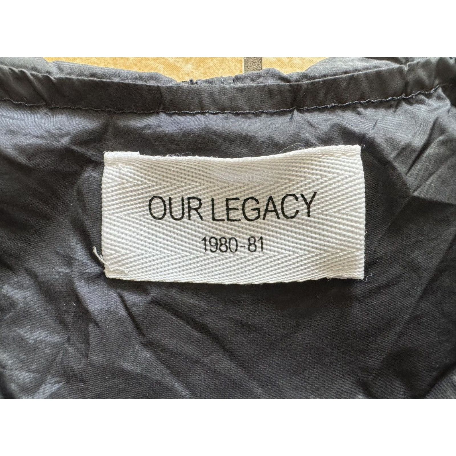 Our Legacy Vintage Our Legacy Windbreaker Midnight Shady jacket Size US M / EU 48-50 / 2 - 3 Thumbnail