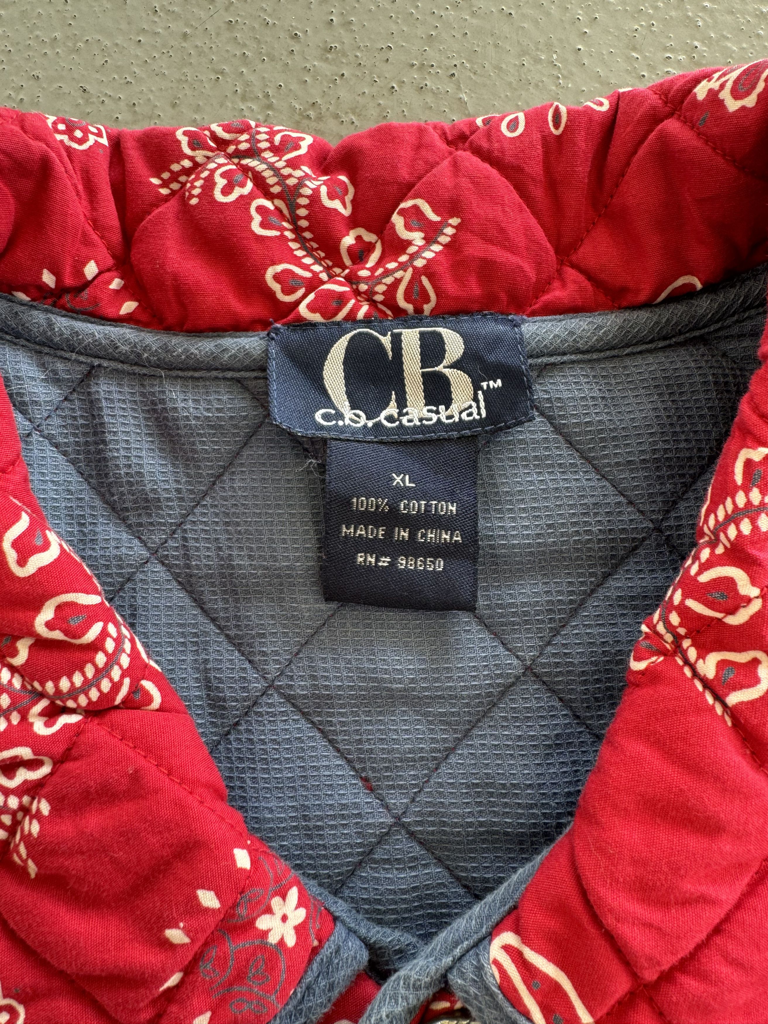 Vintage Bandana Quilted Jacket Visvim Kapital Style Size US XL / EU 56 / 4 - 3 Thumbnail