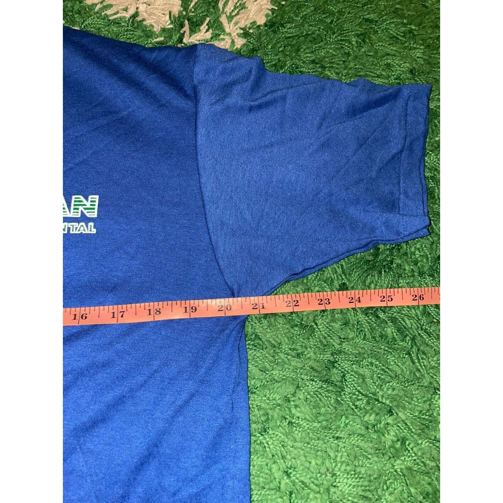 Jerzees Vintage Otitan Environmental Shirt Blue #7 Tee USA 90s Large Size US L / EU 52-54 / 3 - 9 Thumbnail