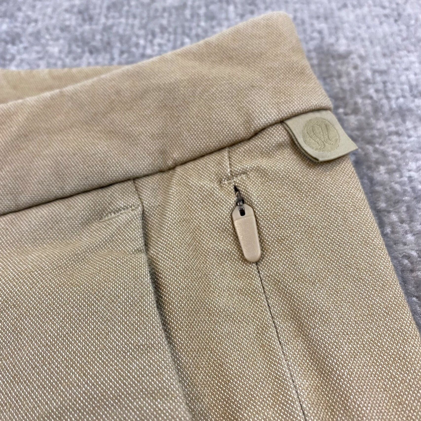 Lululemon Lululemon Commission Pants Mens 31 Light Brown Beige 31 x 30 Chino Khaki LM5AC0S Size US 31 - 2 Thumbnail