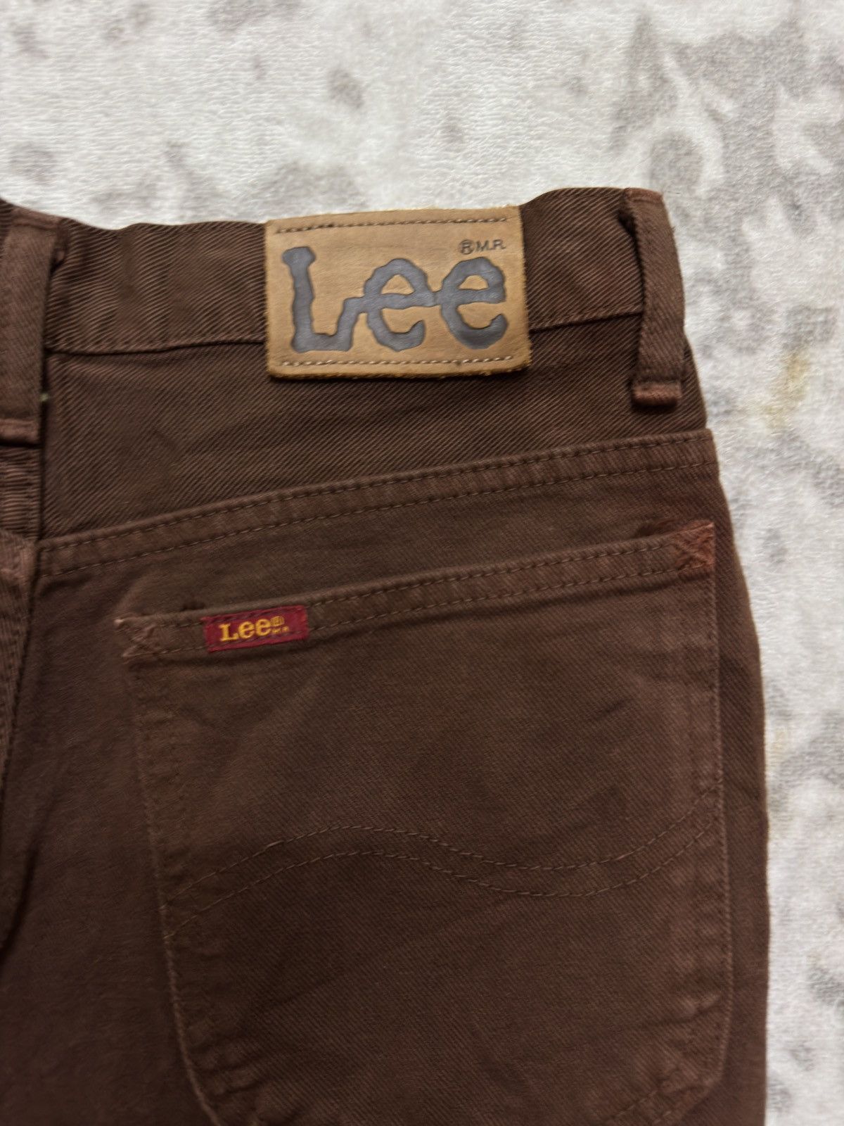 Lee Flared Miss Lee Bootcut Brown Usa Denim Jeans Size US 27 - 14 Thumbnail