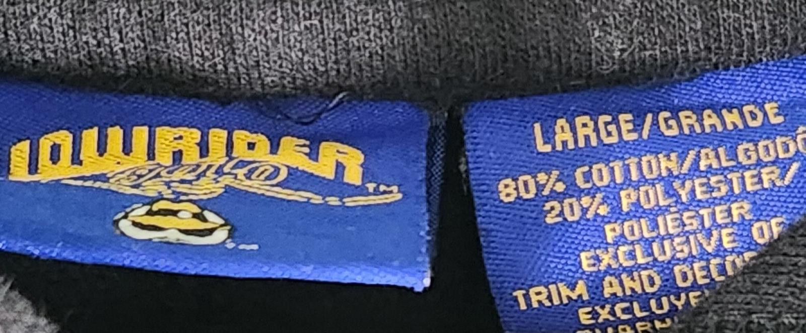 Designer Vintage Lowrider Golo Size Large Hoodie Logo Cars Homies 90s Size US L / EU 52-54 / 3 - 2 Thumbnail