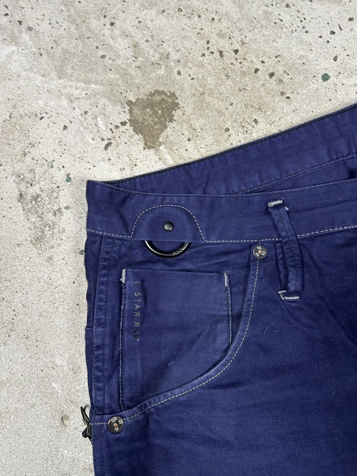 G-Star Vintage Y2K G Star Raw New Riley 3D Loose Tapered Coj Pants Size US 34 / EU 50 - 10 Thumbnail