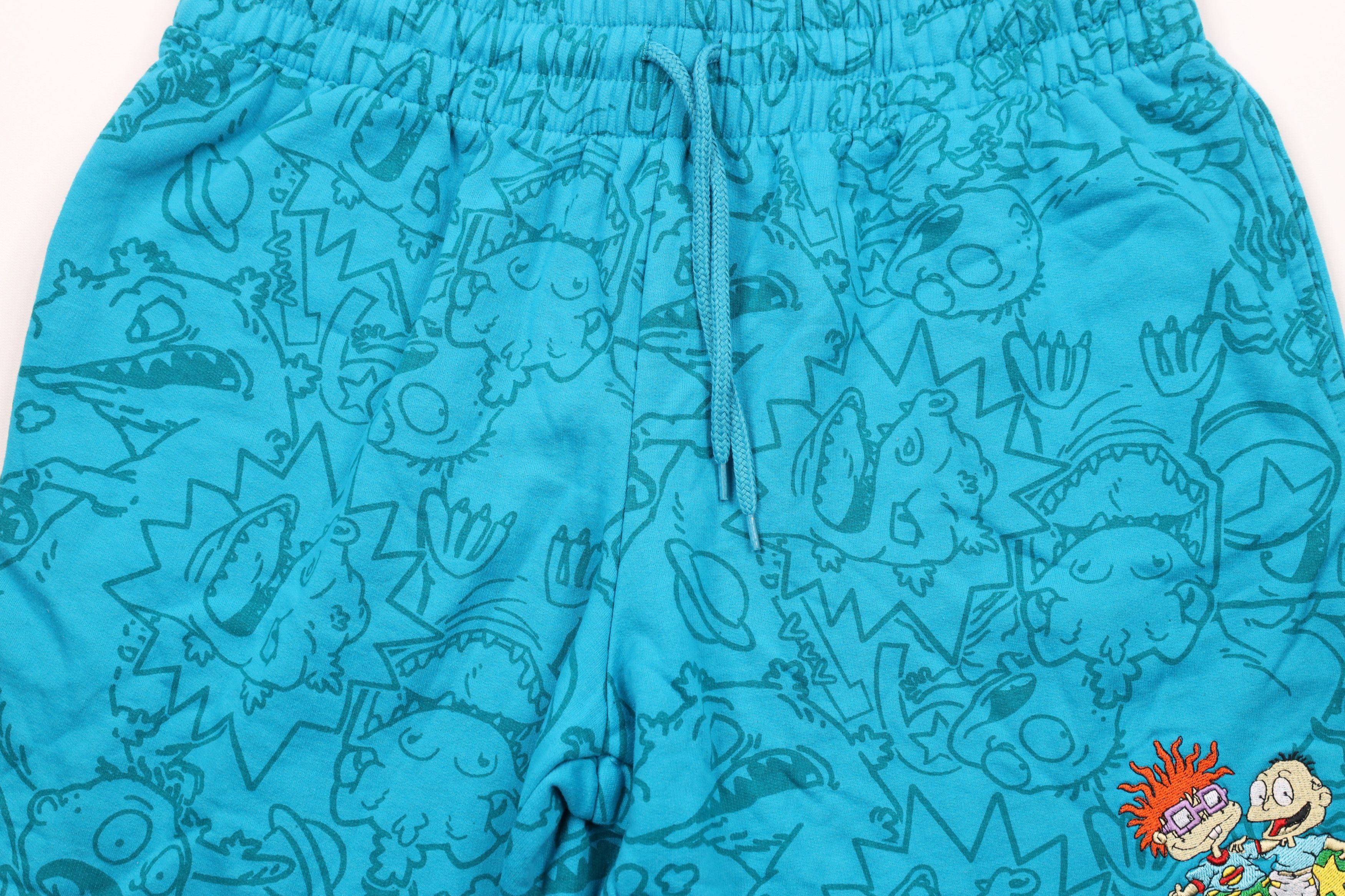 Vintage Vintage Nickelodeon Print Rugrats Sweatpants Shorts Blue Size US 36 / EU 52 - 3 Thumbnail