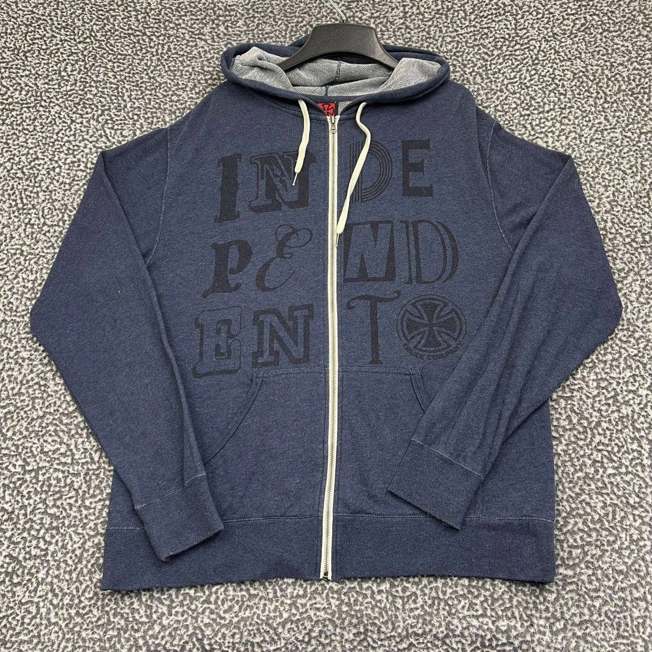 Independent Truck Co. Independent Hoodie Men Full Zip Long Sleeve Pocket Outdoor L Size US L / EU 52-54 / 3 - 1 Thumbnail