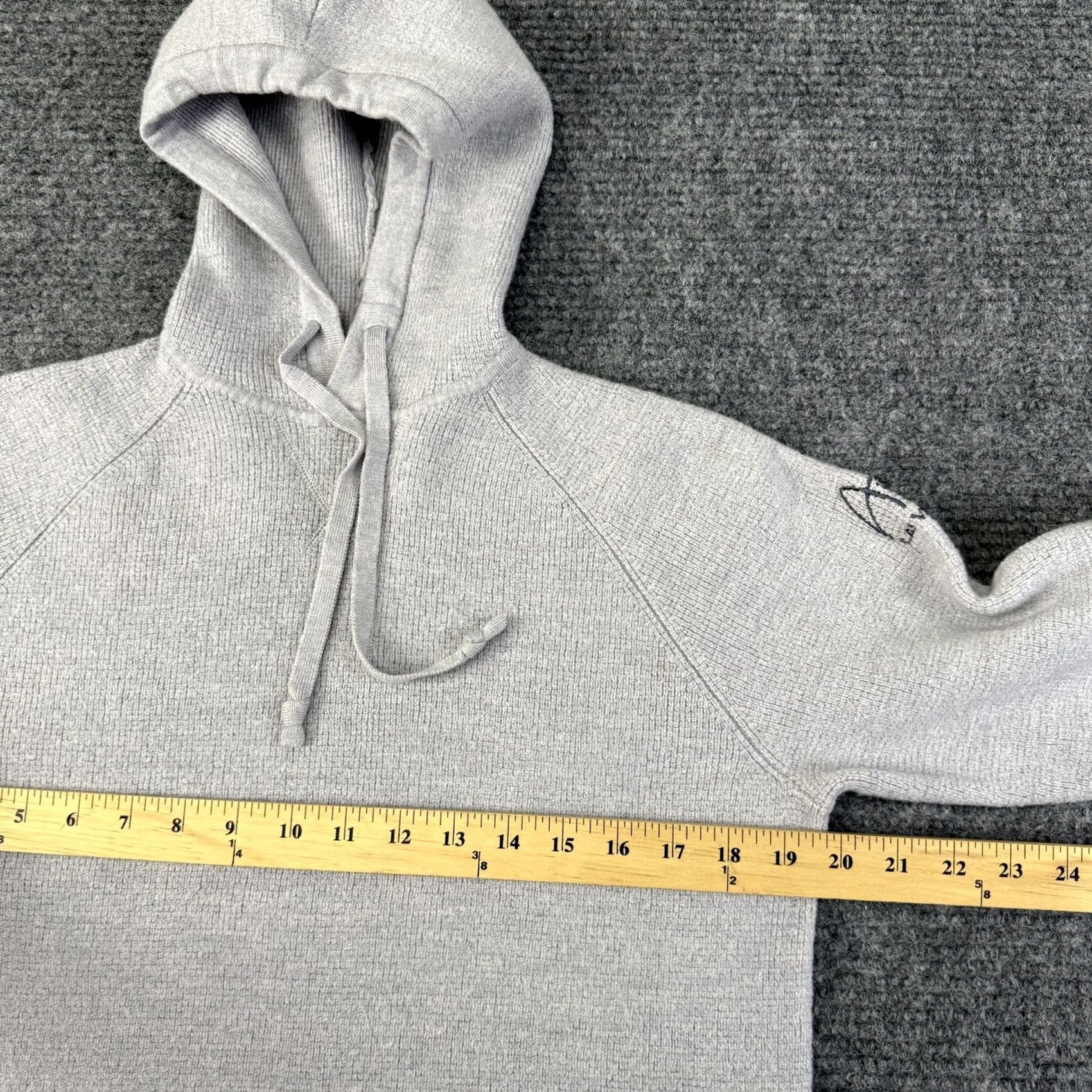 G/FORE G/FORE Sweater Mens M Hooded Wool Knit Pullover Gray Size US M / EU 48-50 / 2 - 6 Thumbnail