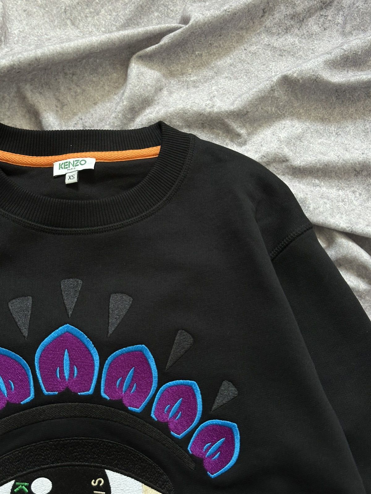 Kenzo Kenzo Paris Evil Eye Sweatshirt Size US XS / EU 42 / 0 - 5 Thumbnail