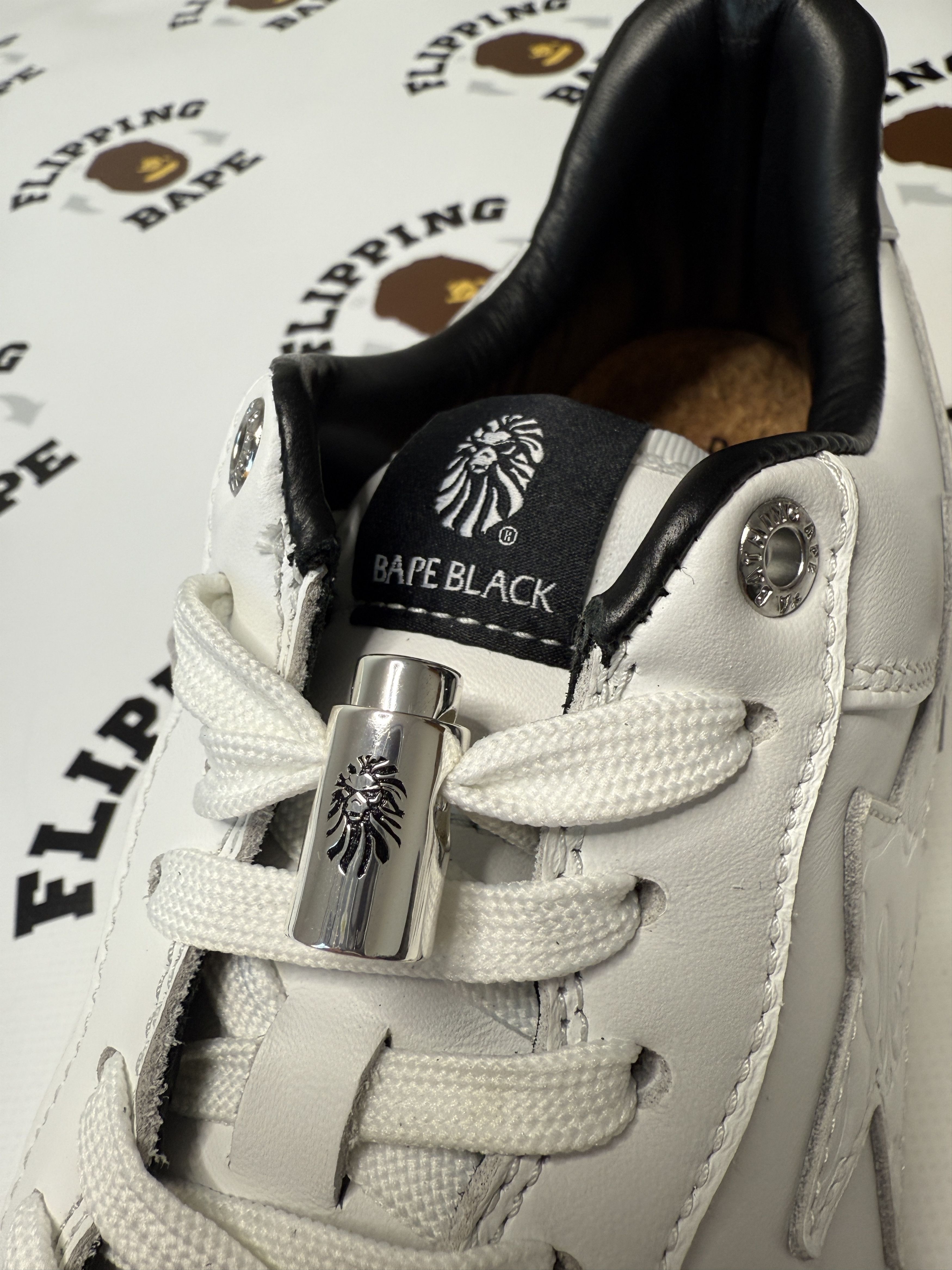 Bape BAPE BLACK BAPE STA LOW (SS21) Size US 12 / EU 45 - 8 Thumbnail