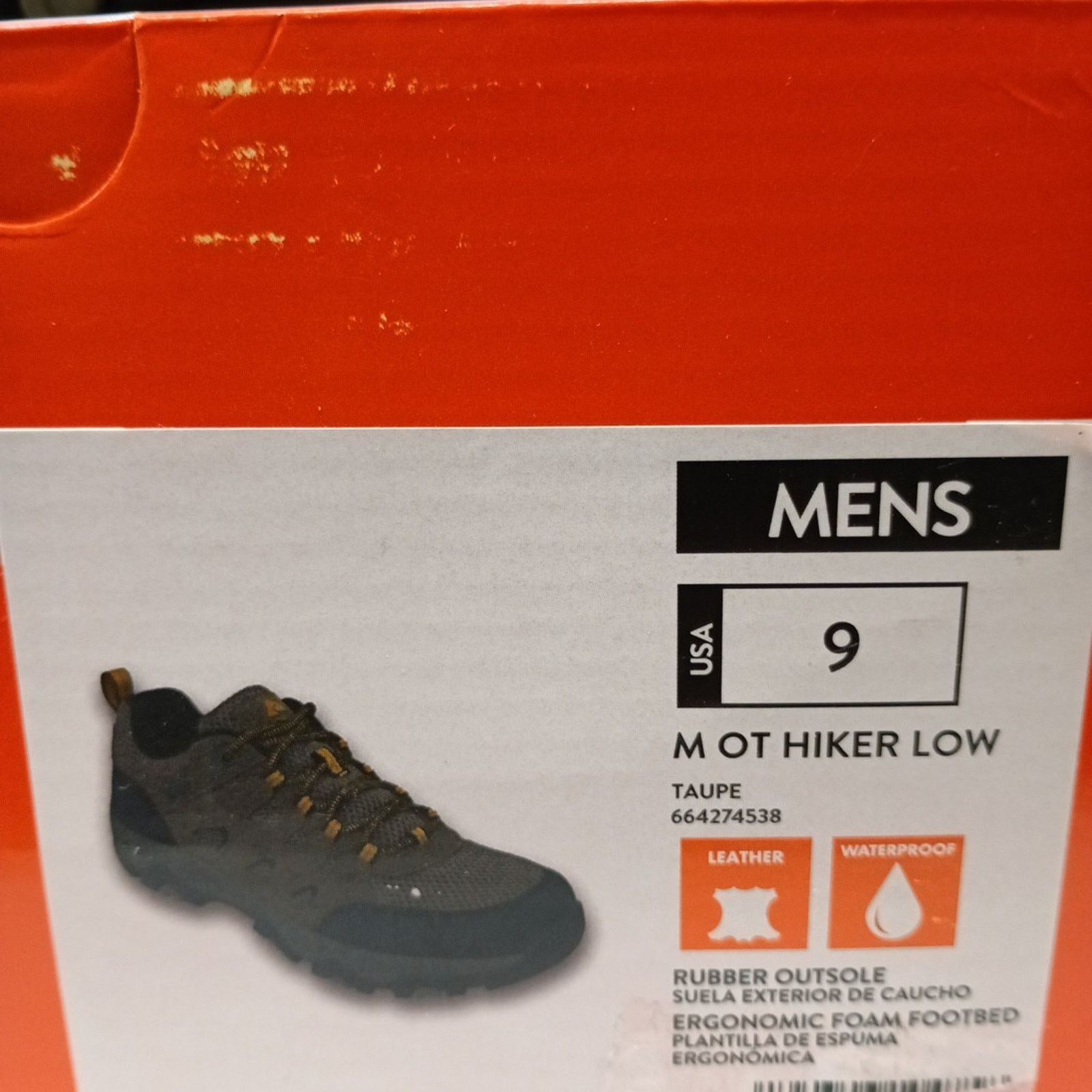Other Ozark Trail Mens Hiking Shoes Size 9 Low Hiker Taupe Leather Size US 9 / EU 42 - 9 Thumbnail