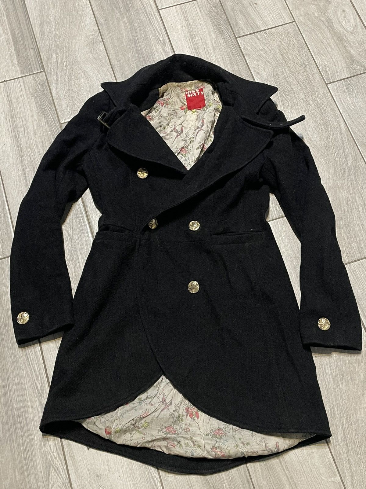 Miss Sixty × Vintage Miss Sixty 🇮🇹 design fashion trench coat 🧥 Size M / US 6-8 / IT 42-44 - 1 Thumbnail