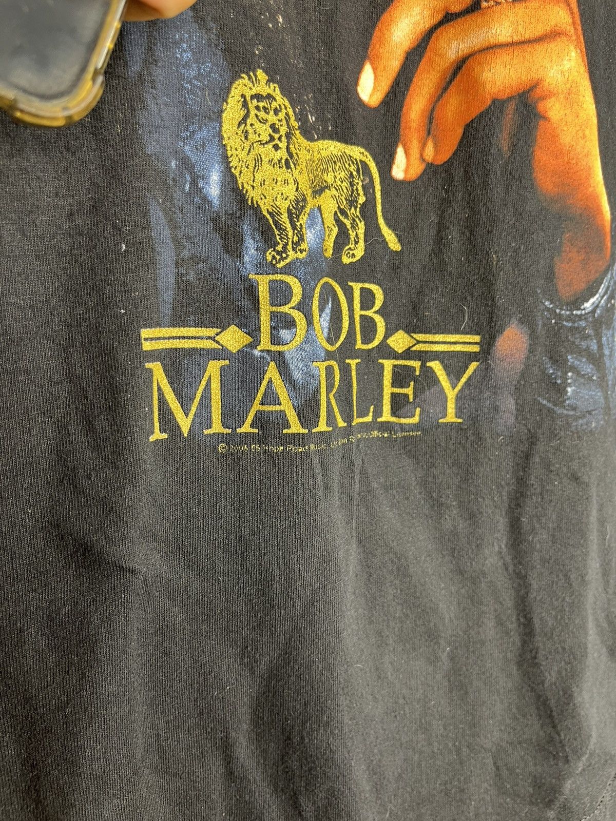 Bob Marley × Rap Tees × Vintage Vintage Bob Marley legend Zion graphic tee shirt Size US M / EU 48-50 / 2 - 2 Thumbnail