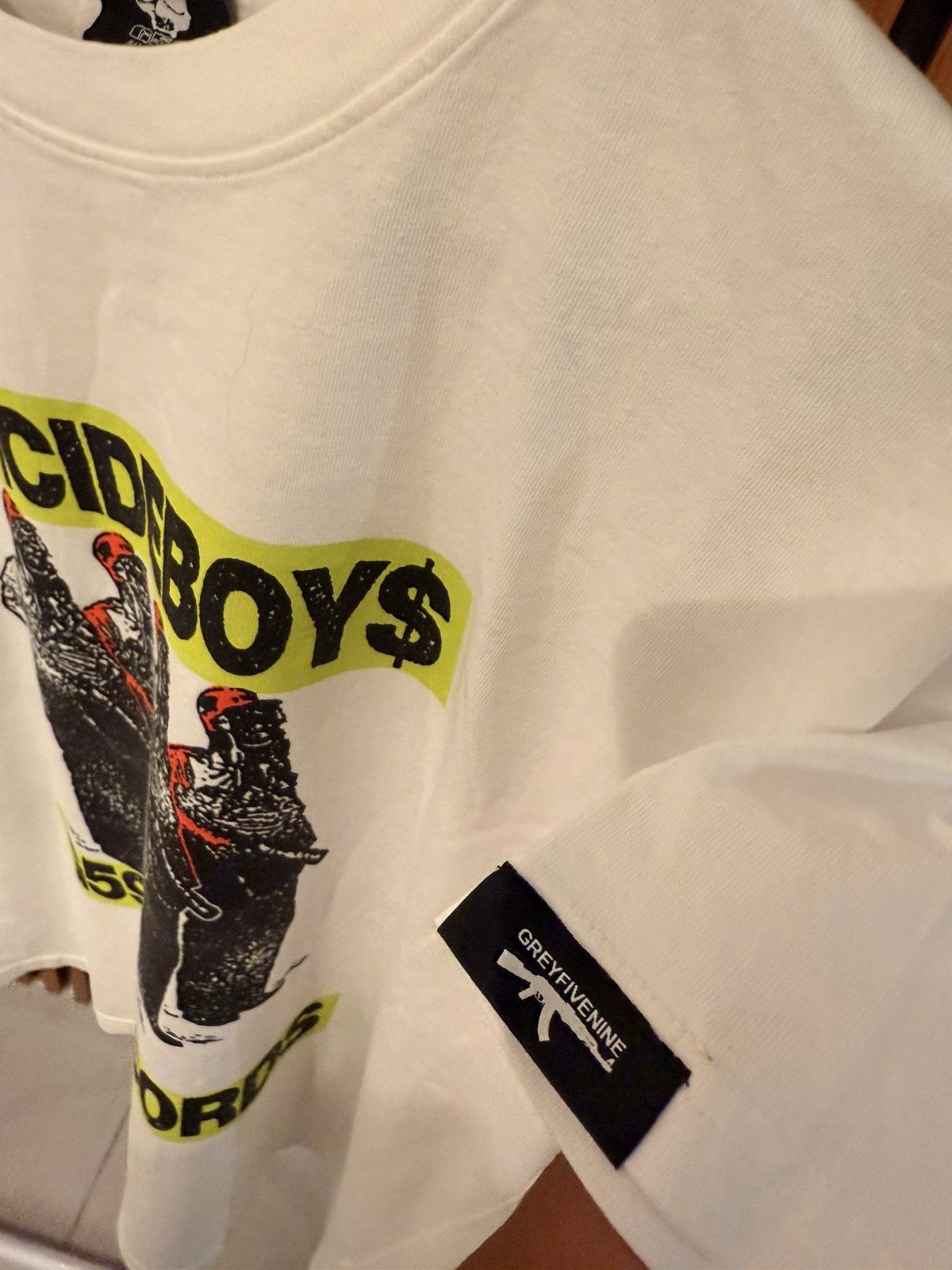 G59 Records $UICIDEBOY$ G59 FRONTLINES T-SHIRT (OFFICIAL MERCH) Size US L / EU 52-54 / 3 - 2 Thumbnail
