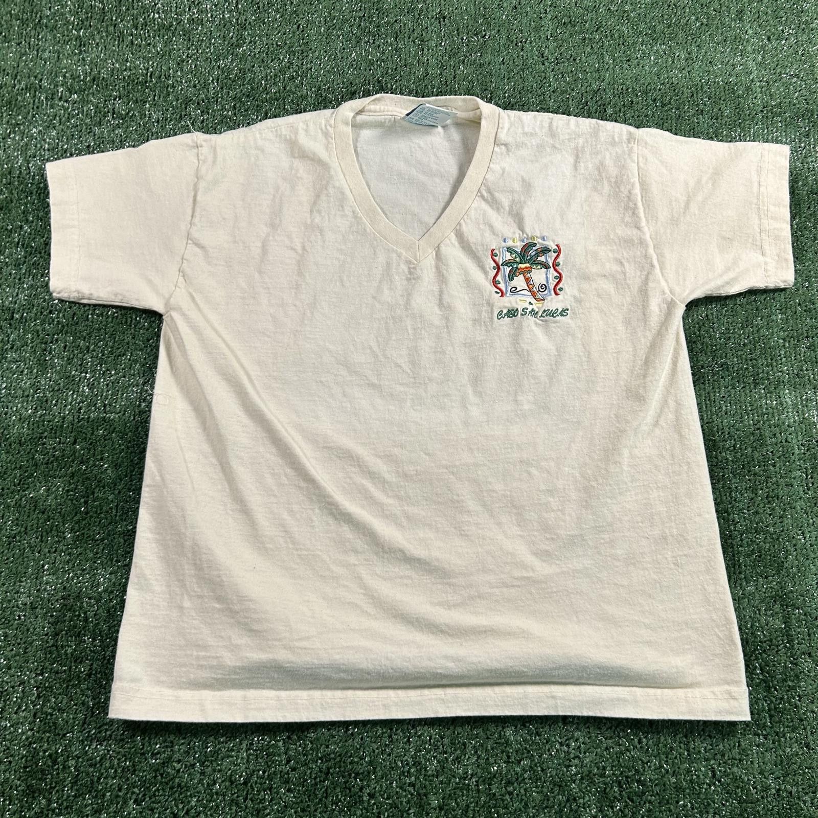 Other Caribbean Vintage Men's T-Shirt with Embroidered Logo. L Size US L / EU 52-54 / 3 - 1 Thumbnail
