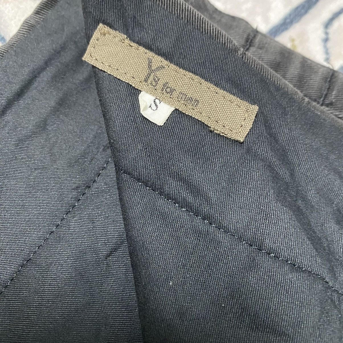 Yohji Yamamoto Vintage YS For Men Linen Baggy Pants Fade Black Size US 30 / EU 46 - 19 Thumbnail