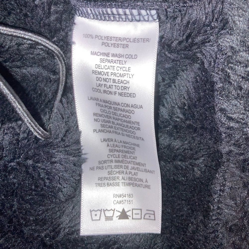 Calvin Klein Calvin Klein Performance, Black Cropped Sherpa Fleece 1/4 Zi Size XXL / US 16-18 / IT 52-54 - 3 Thumbnail