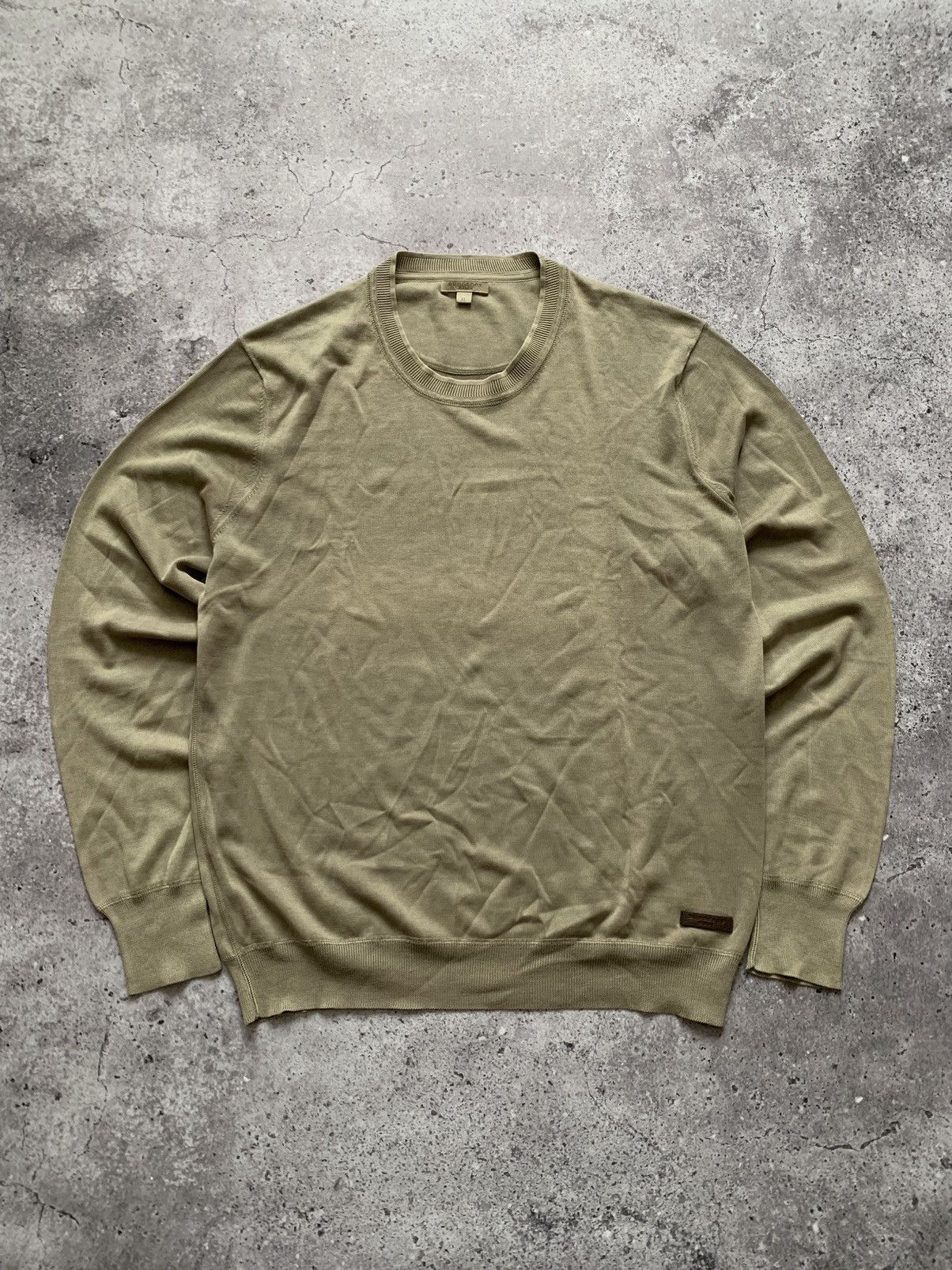 Burberry 🔥BURBERRY BRIT OLD MONEY STYLE LIGHT SWEATSHIRT Size US XL / EU 56 / 4 - 3 Thumbnail