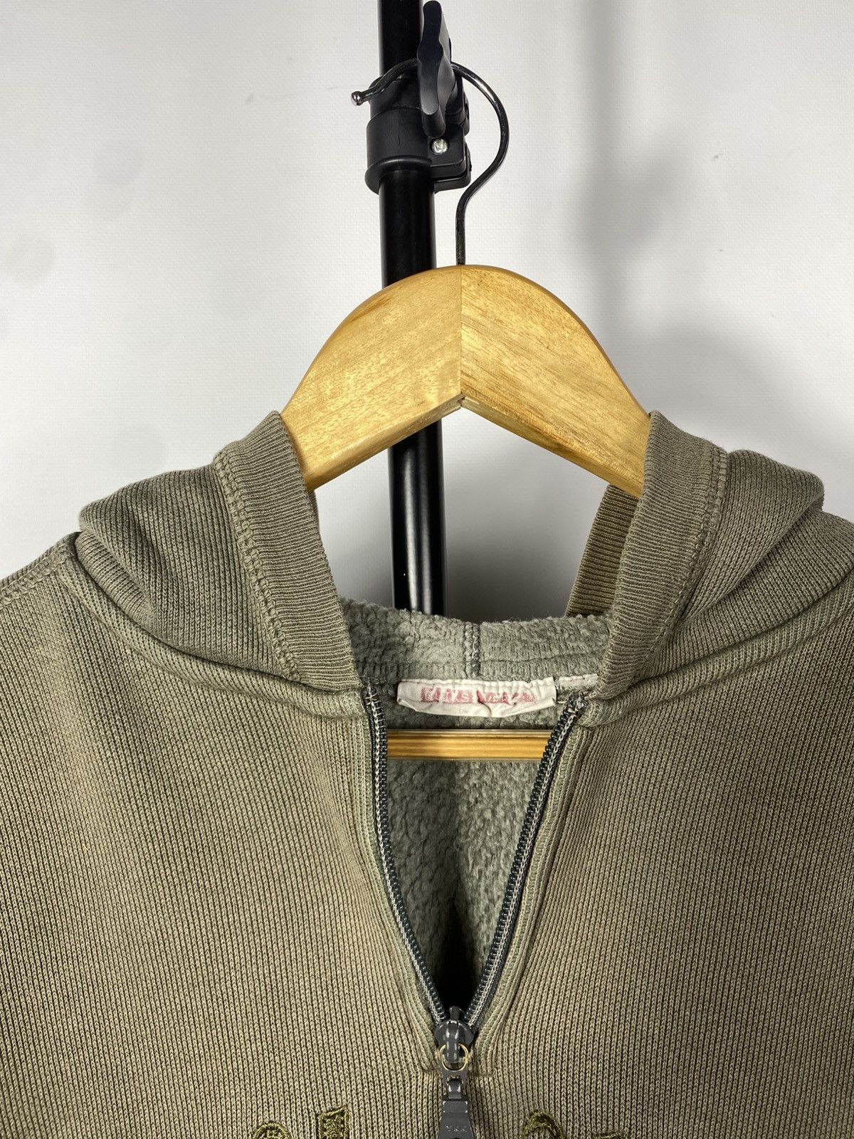 Quicksilver × Vintage Vintage 90s Faded Quicksilver 1/4 Big Logo Surf hoodie Size US S / EU 44-46 / 1 - 5 Thumbnail
