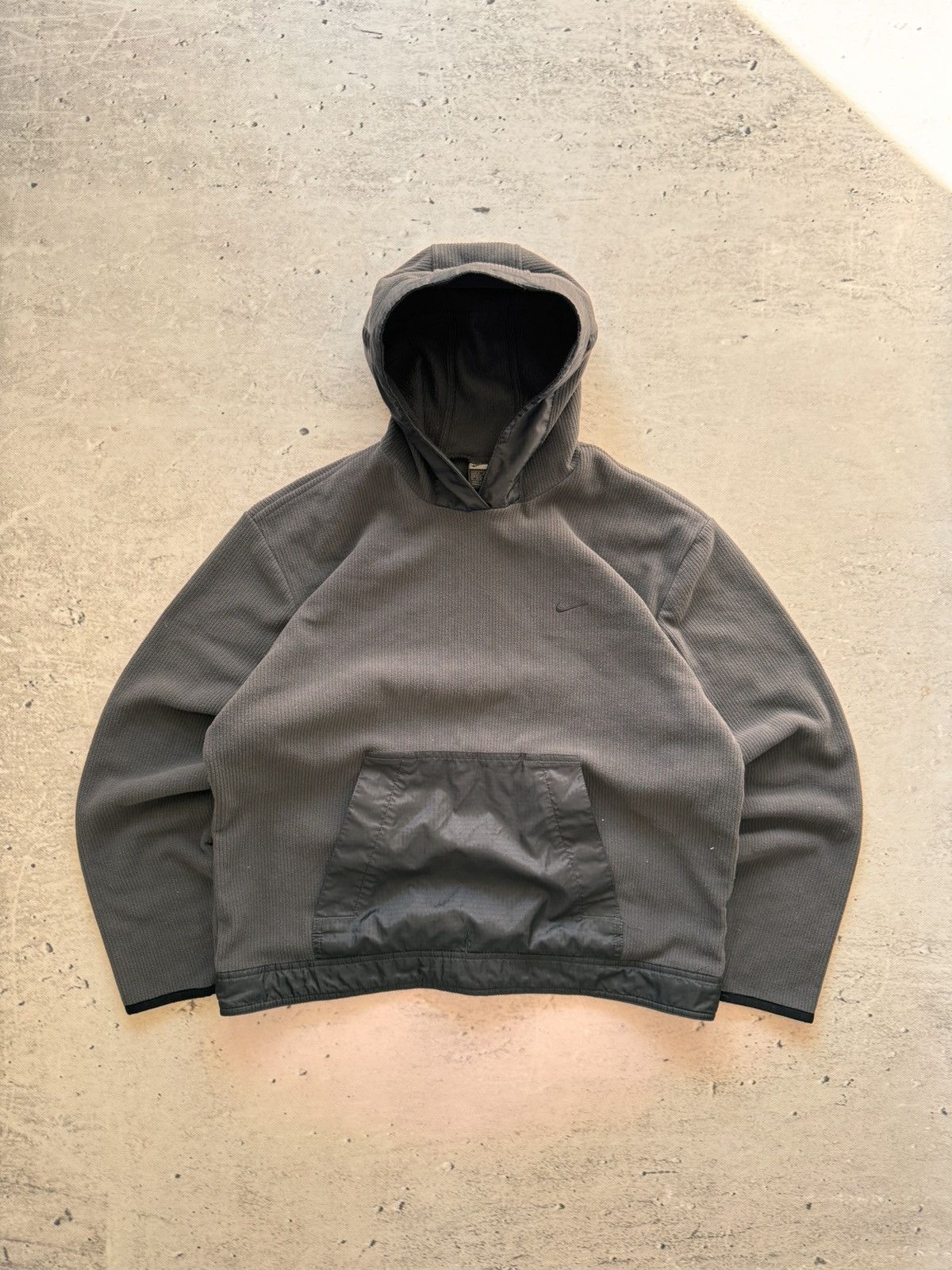 Nike × Vintage NIKE VINTAGE BASIC LOGO OVERSIZE BOXY HOODIE Size US M / EU 48-50 / 2 - 1 Thumbnail
