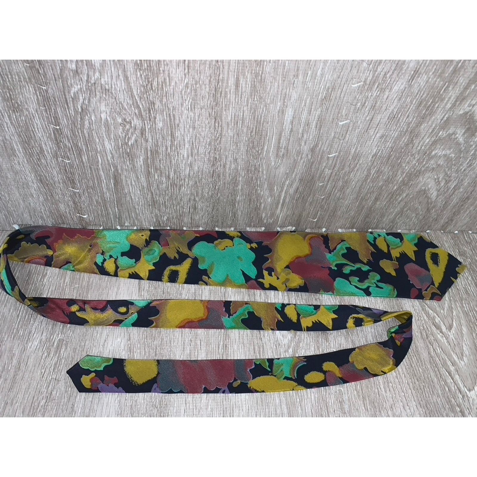 The Unbranded Brand Vintage Necktie Set 3pc Geometric Artistic Design Men's Size ONE SIZE - 8 Thumbnail