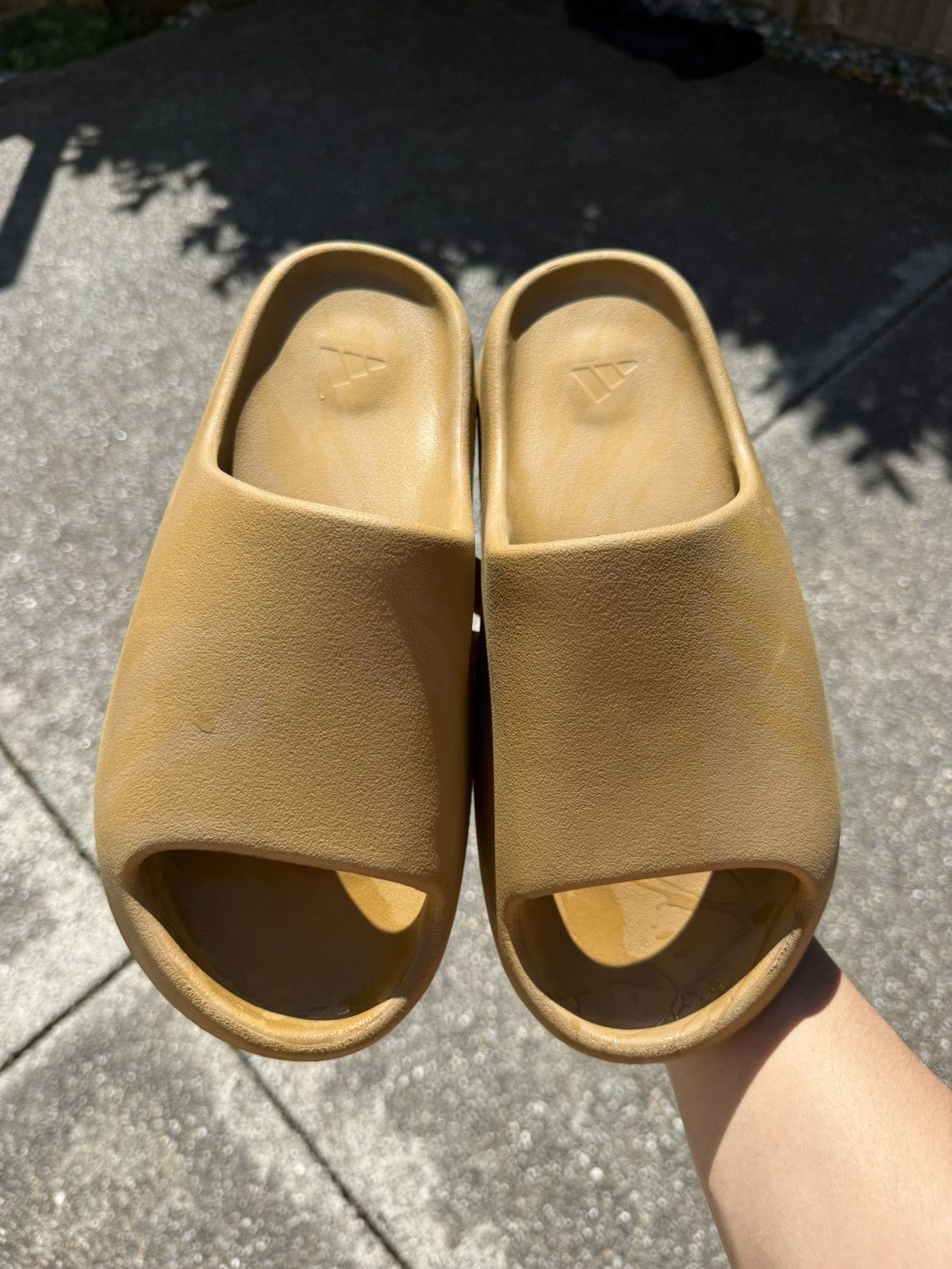 Yeezy Yeezy Slides ‘Ochre’ 2021 Size US 12 / EU 45 - 6 Thumbnail