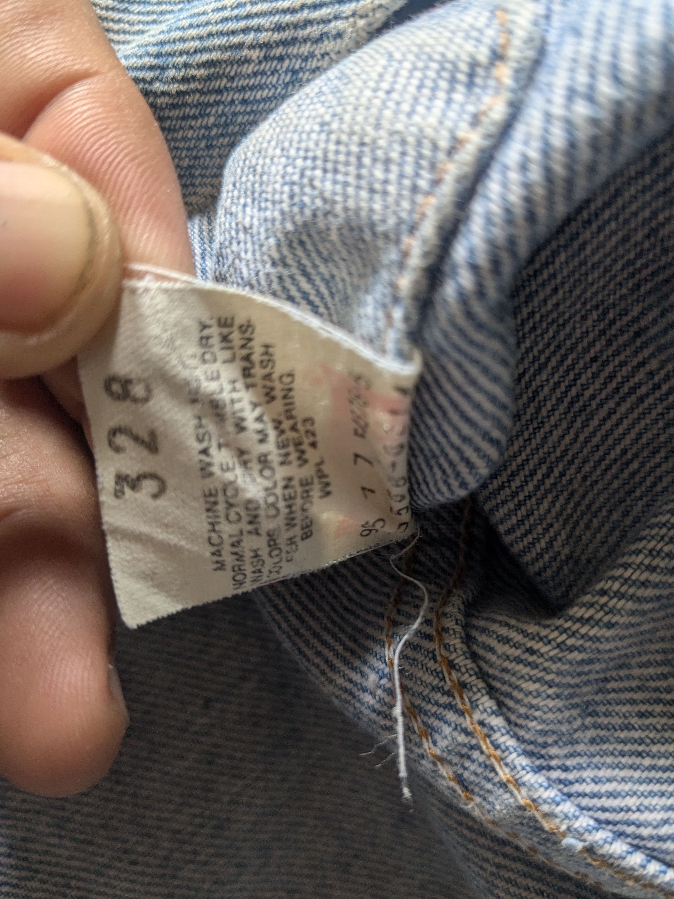 Levi's Vintage Clothing vintage Levis denim jacket made in USA late 80-early 90s Size US M / EU 48-50 / 2 - 10 Thumbnail