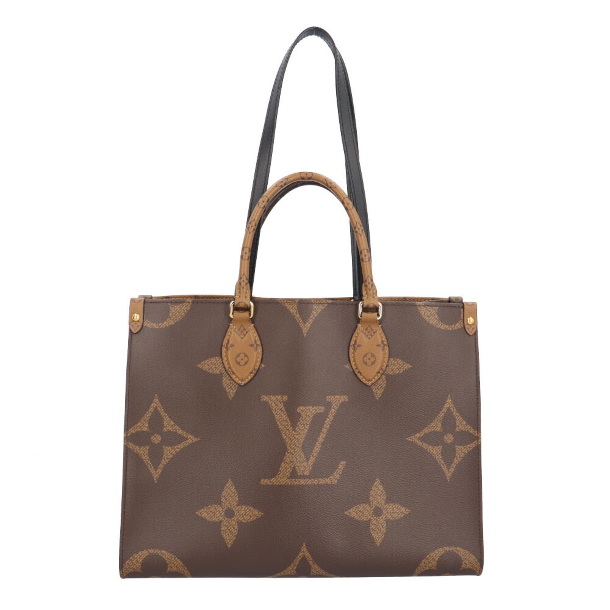 Louis Vuitton Louis Vuitton OnTheGo MM Monogram Giant Tote Bag, Reverse M45321 Brown, Women's, LOUIS VUITTON 2-way Size ONE SIZE - 1 Thumbnail